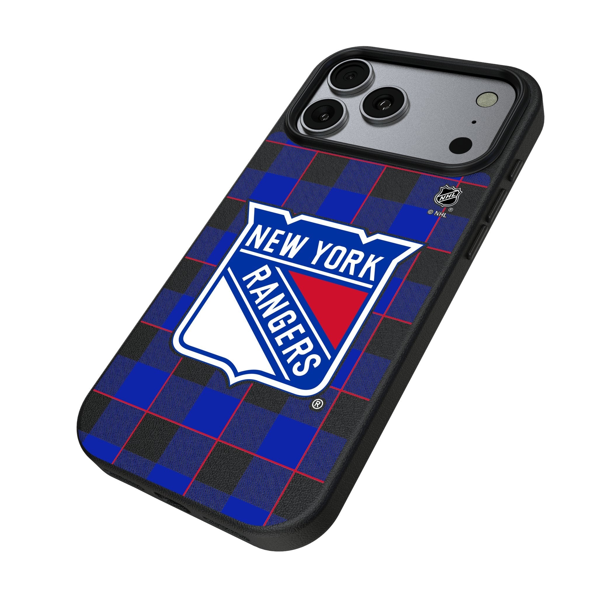 New York Rangers Plaid MagSafe Compatible Phone Case for Apple iPhone 17 Series