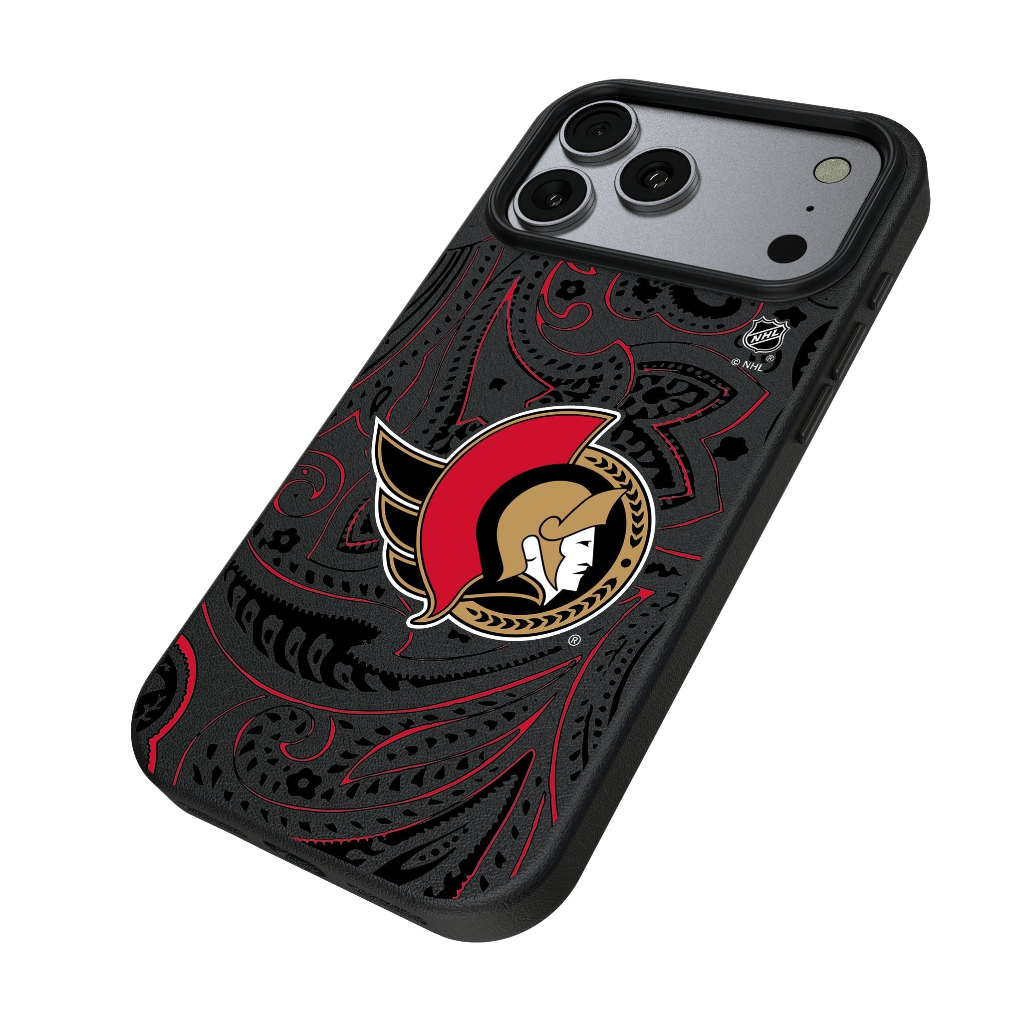 Ottawa Senators Paisley MagSafe Compatible Phone Case for Apple iPhone 17 Series