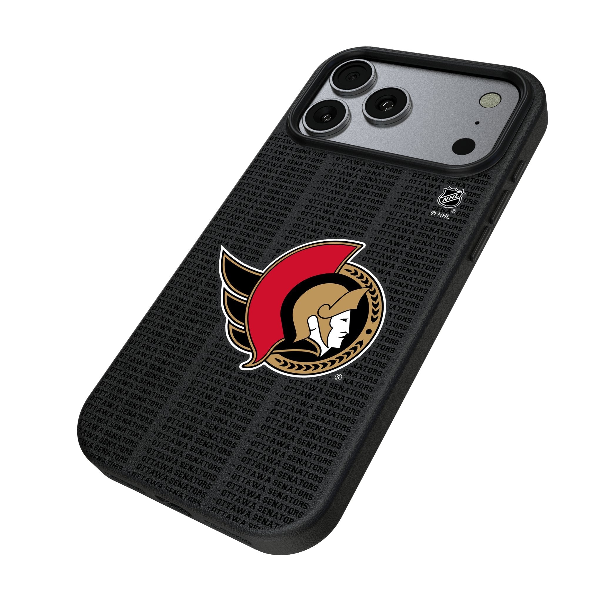 Ottawa Senators Text Backdrop MagSafe Compatible Phone Case for Apple iPhone 17 Series