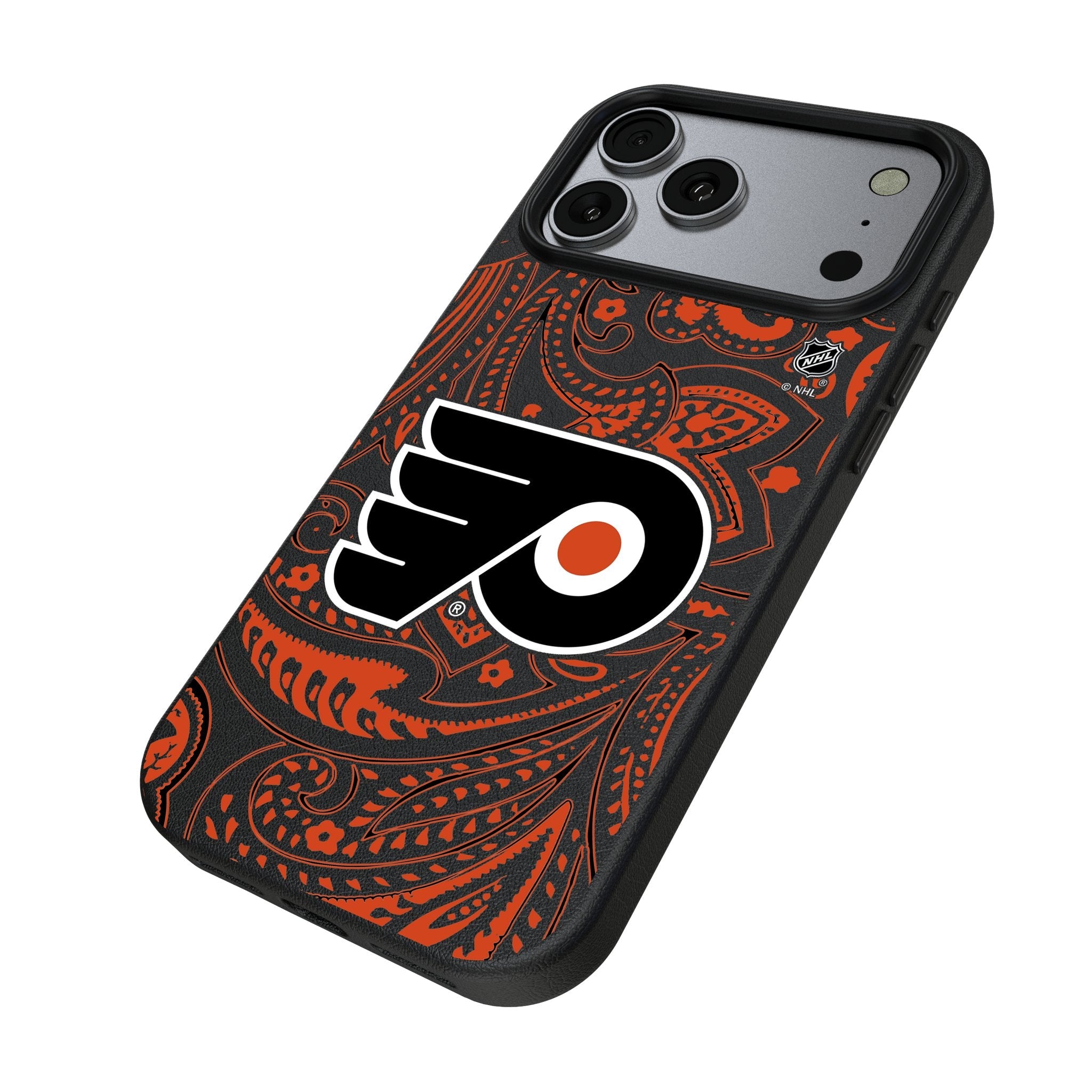 Philadelphia Flyers Paisley MagSafe Compatible Phone Case for Apple iPhone 17 Series