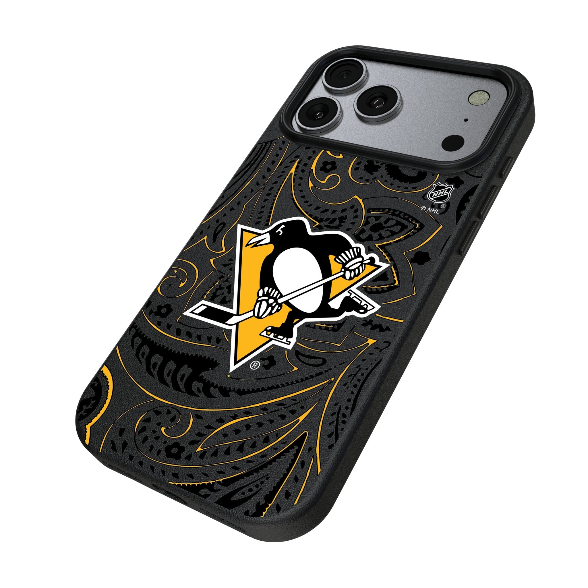 Pittsburgh Penguins Paisley MagSafe Compatible Phone Case for Apple iPhone 17 Series