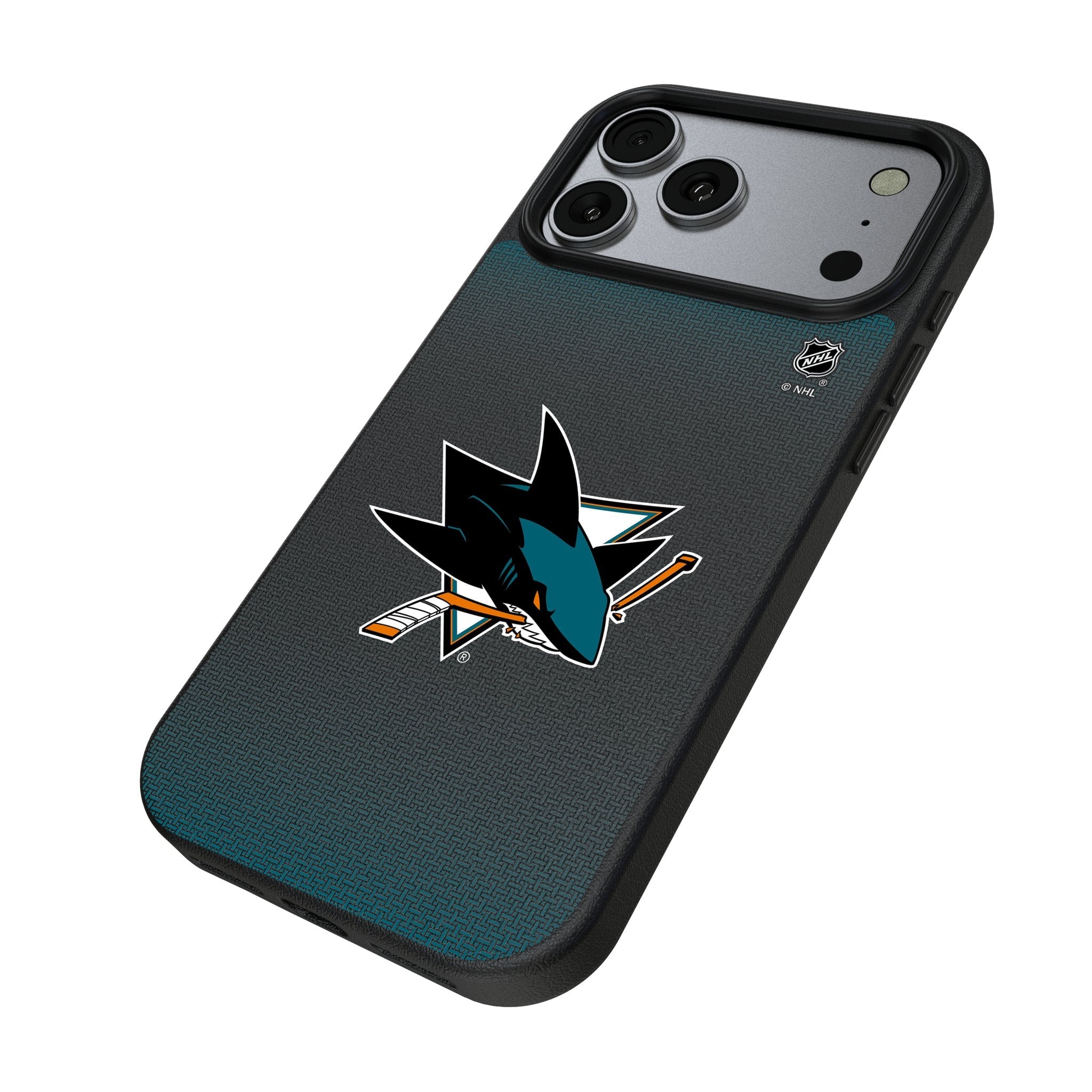 San Jose Sharks Linen MagSafe Compatible Phone Case for Apple iPhone 17 Series