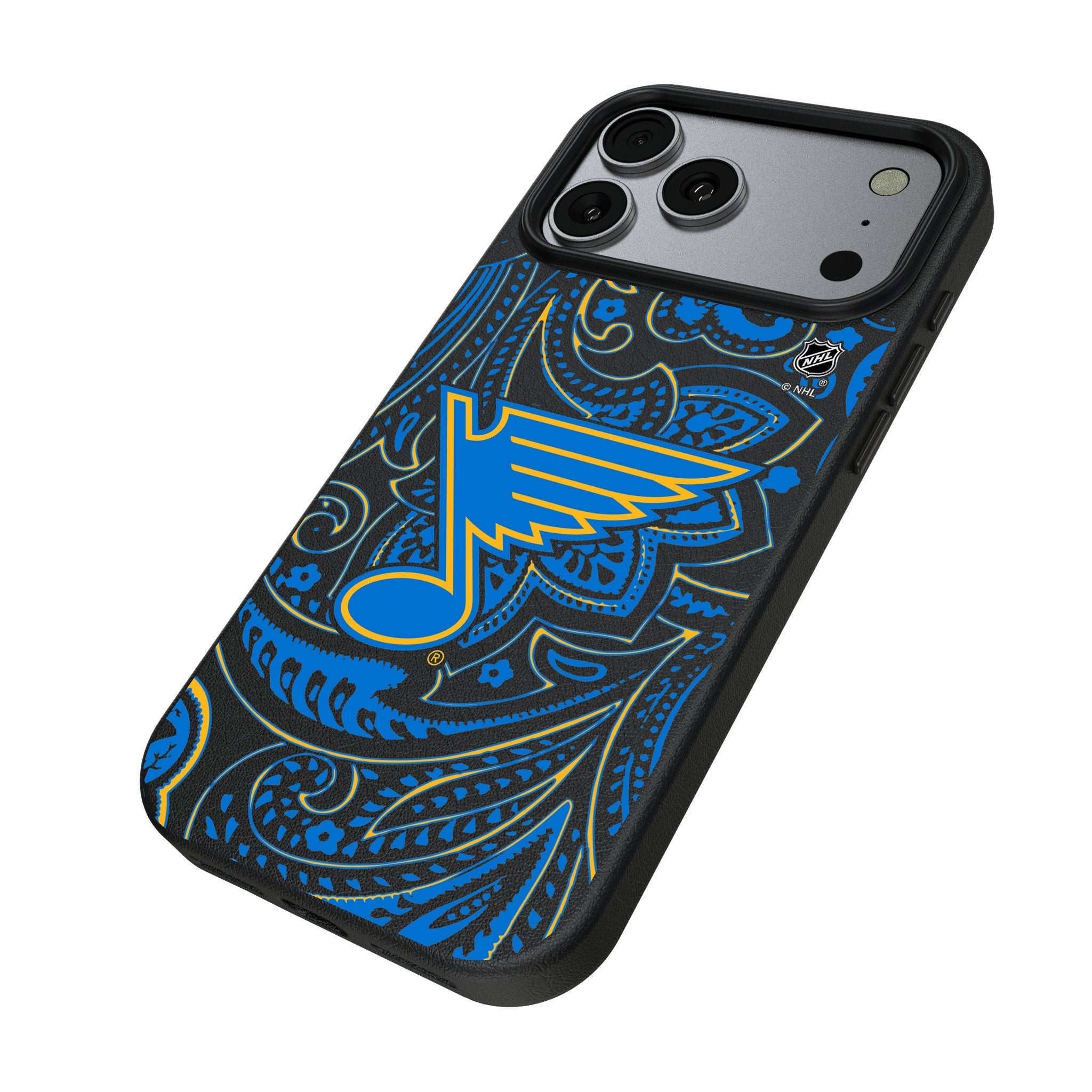 St. Louis Blues Paisley MagSafe Compatible Phone Case for Apple iPhone 17 Series