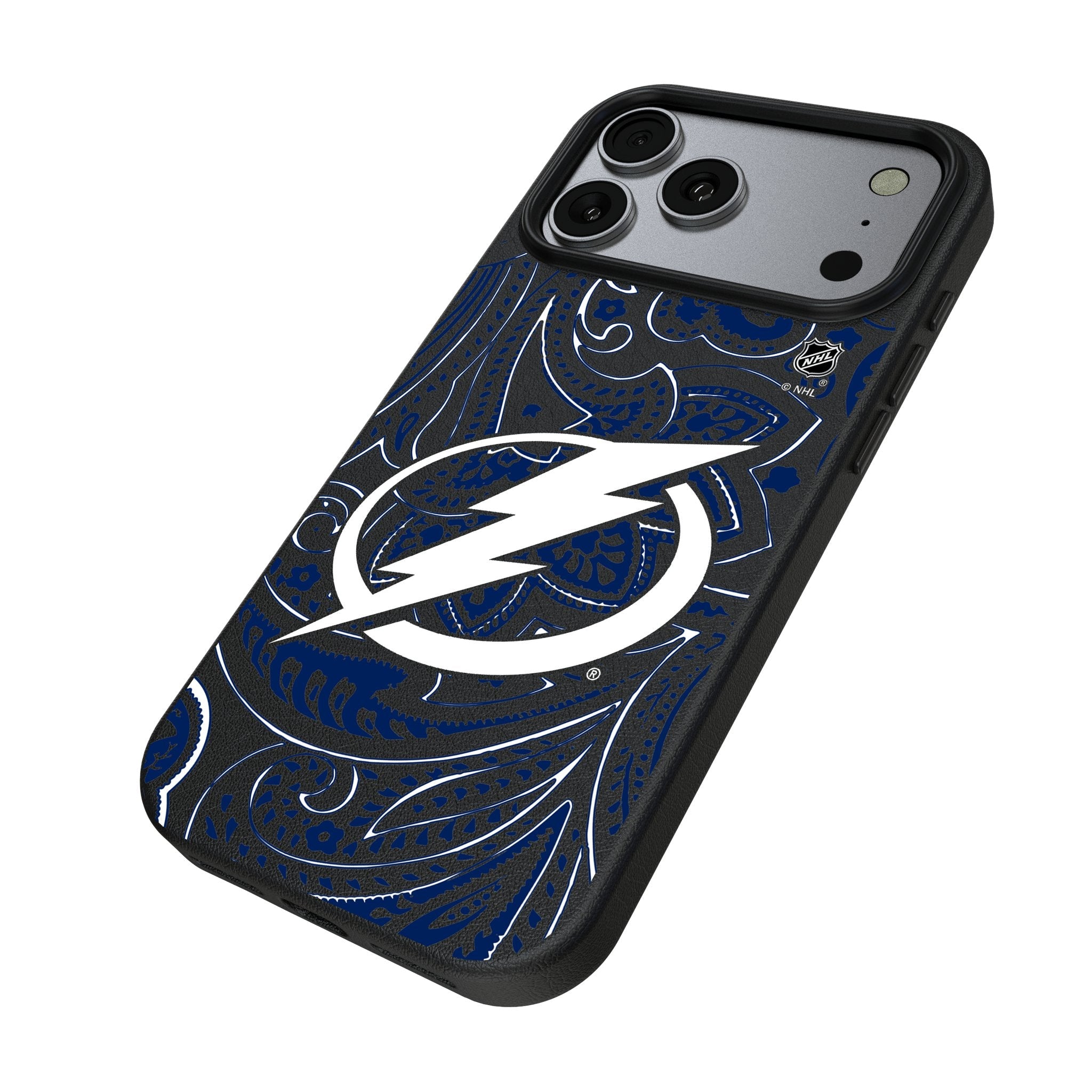 Tampa Bay Lightning Paisley MagSafe Compatible Phone Case for Apple iPhone 17 Series