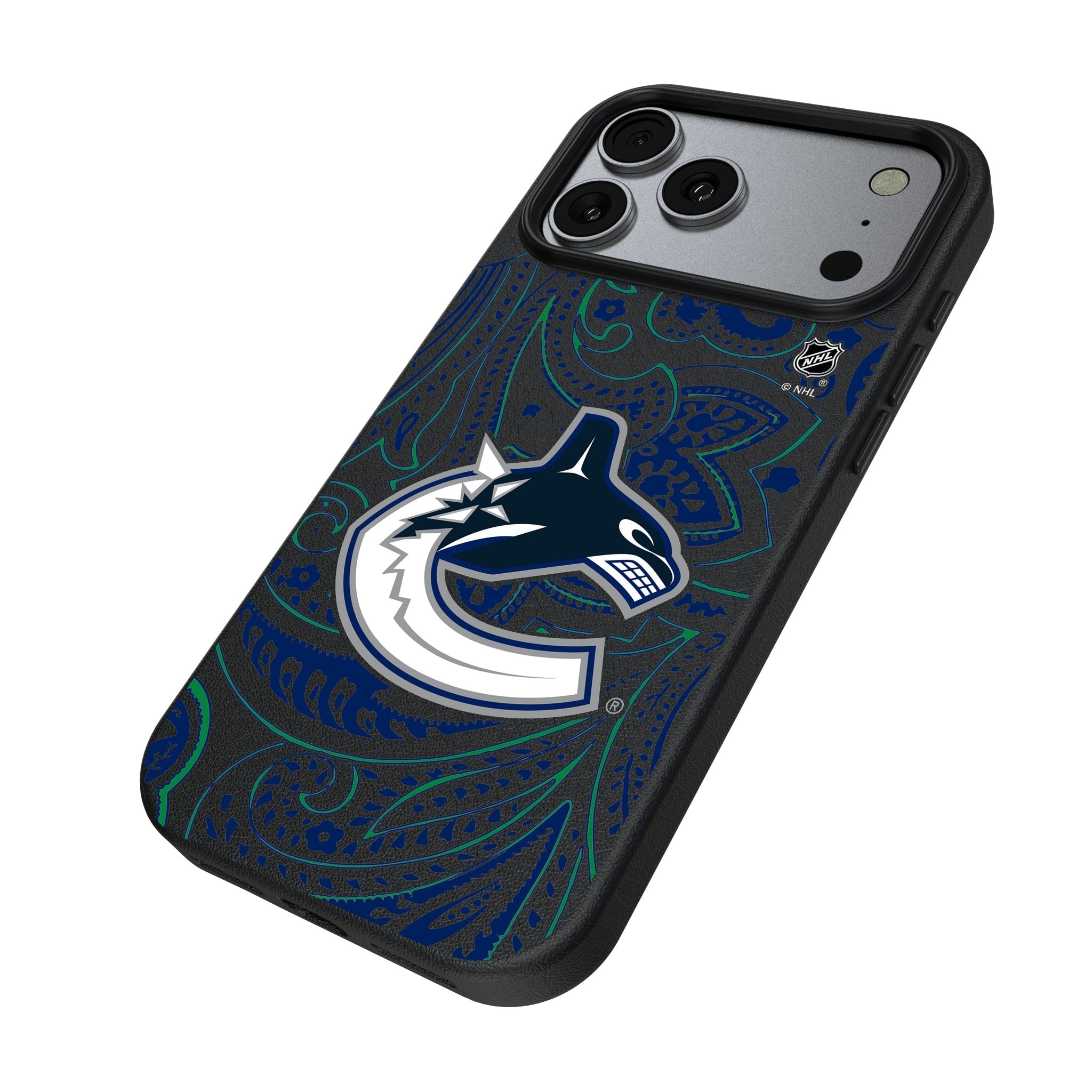Vancouver Canucks Paisley MagSafe Compatible Phone Case for Apple iPhone 17 Series