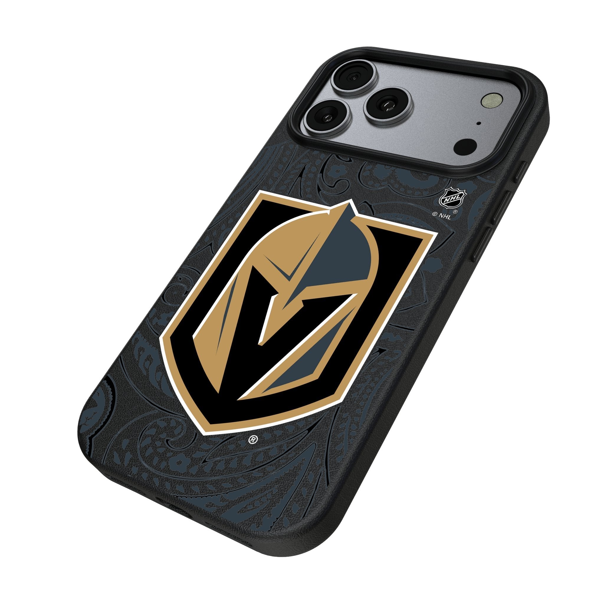 Vegas Golden Knights Paisley MagSafe Compatible Phone Case for Apple iPhone 17 Series