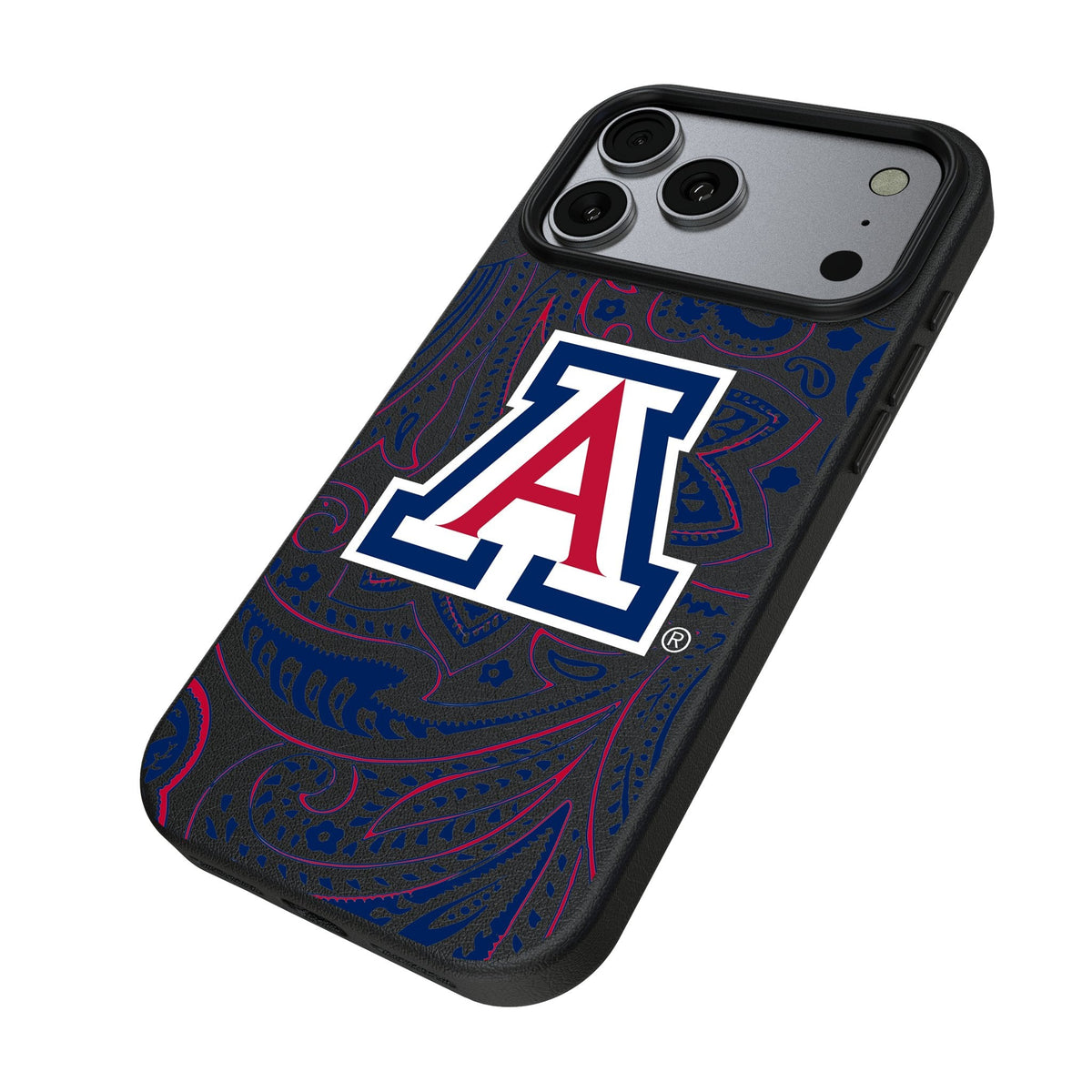 University of Arizona Wildcats Paisley MagSafe Compatible Phone Case for Apple iPhone 17 Series