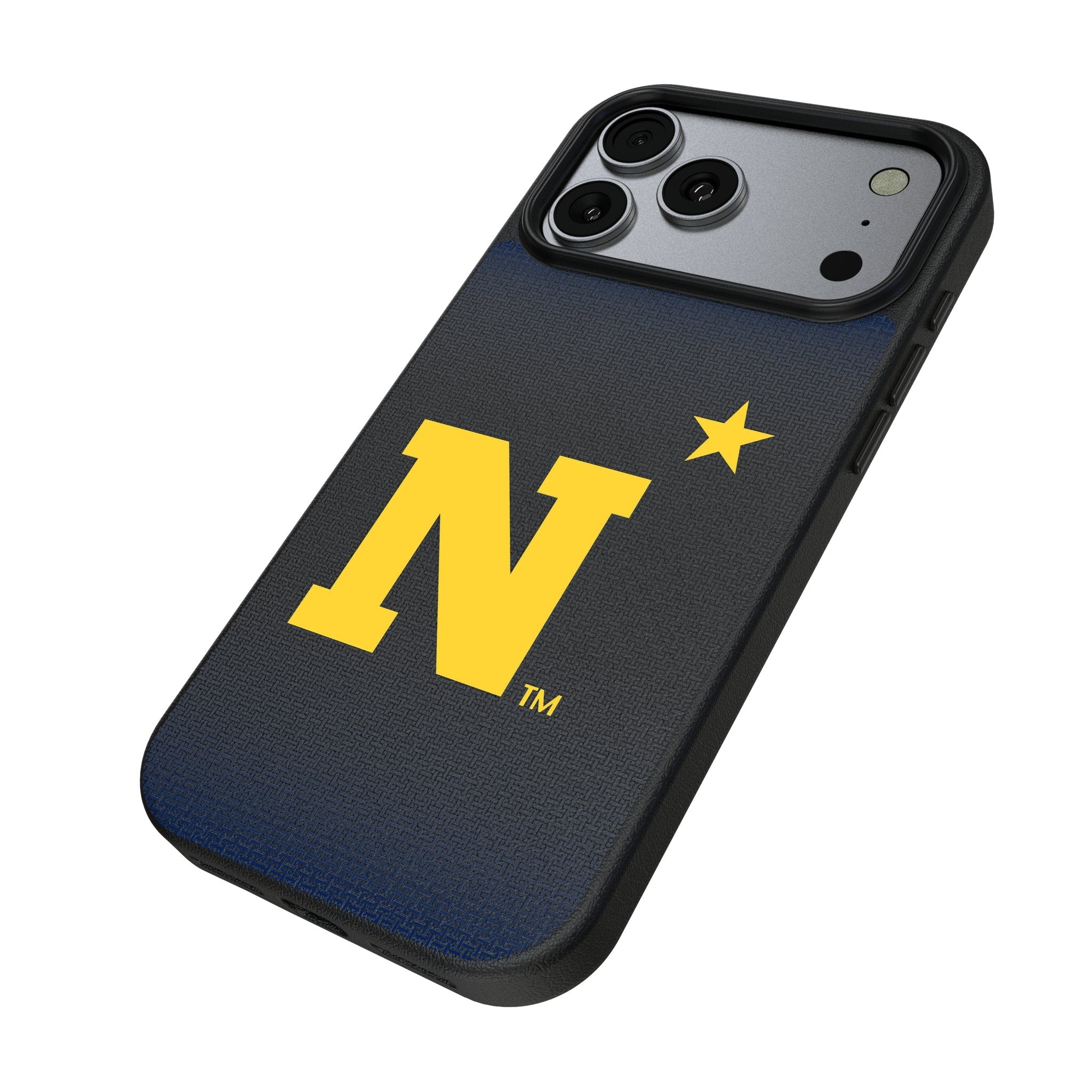 United State Naval Academy Midshipmen Linen MagSafe Compatible Phone Case for Apple iPhone 17 Series
