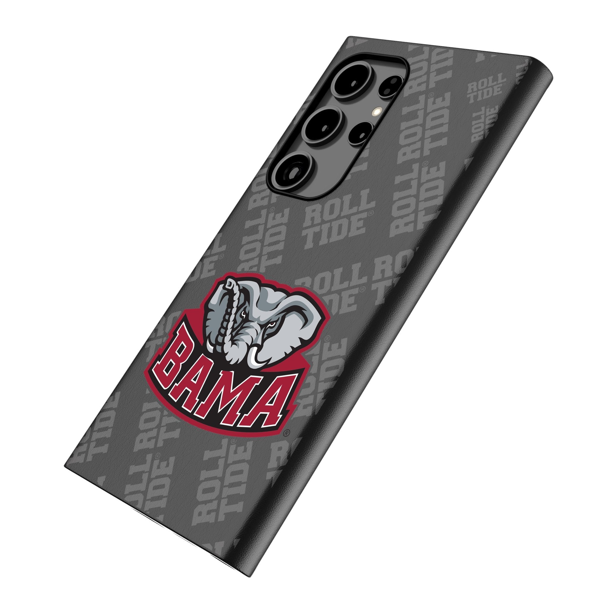 University of Alabama Crimson Tide Script A Quadtile MagSafe Compatible Phone Case for Samsung Galaxy