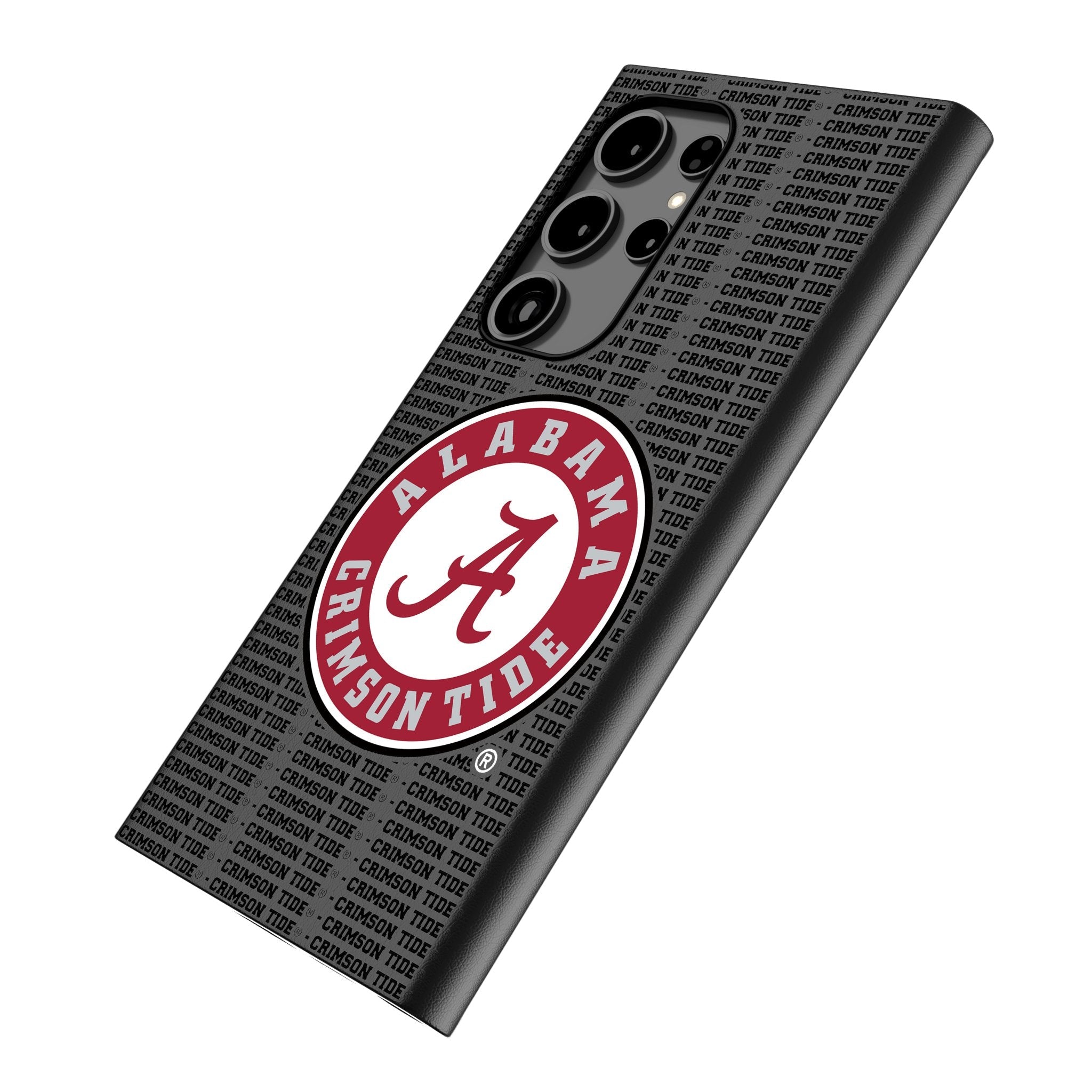 University of Alabama Crimson Tide Text Backdrop MagSafe Compatible Phone Case for Samsung Galaxy 2