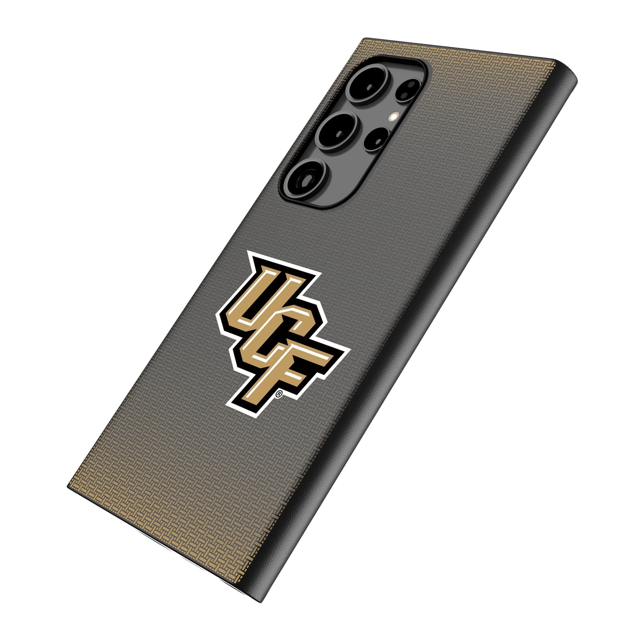 University of Central Florida Golden Knights Linen MagSafe Compatible Phone Case for Samsung Galaxy