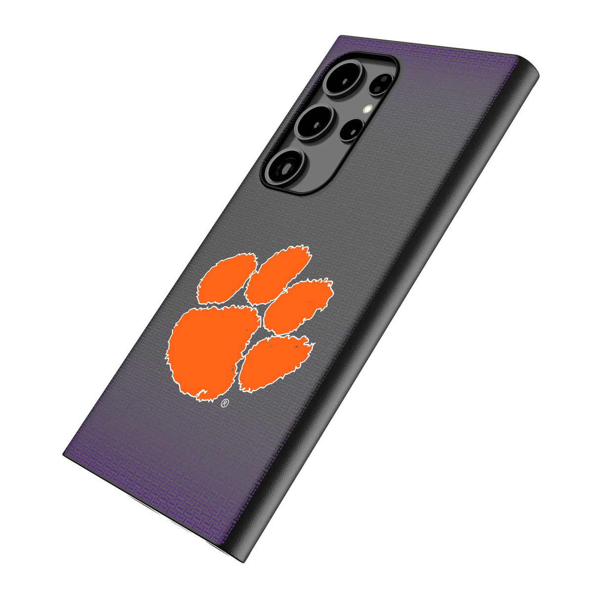 Clemson University Tigers Linen MagSafe Compatible Phone Case for Samsung Galaxy 2