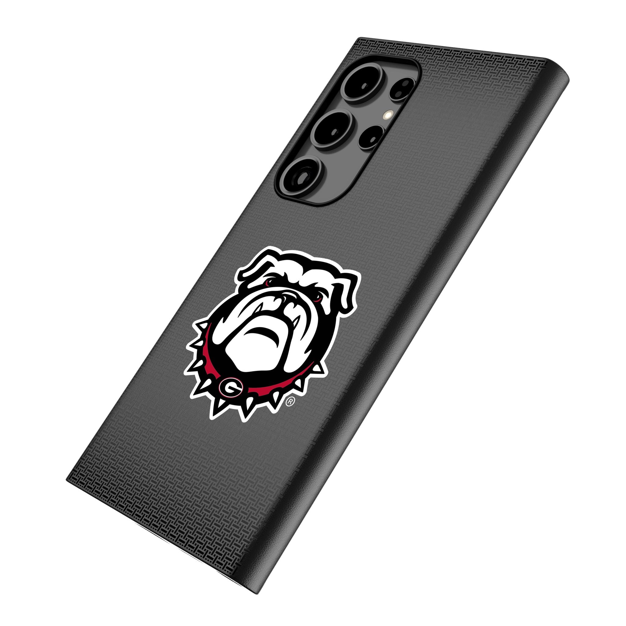 University of Georgia Bulldogs Uga Linen MagSafe Compatible Phone Case for Samsung Galaxy 2