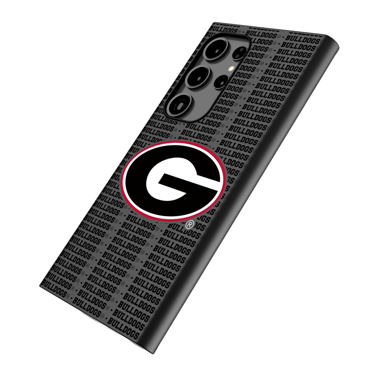 University of Georgia Bulldogs Text Backdrop MagSafe Compatible Phone Case for Samsung Galaxy 2