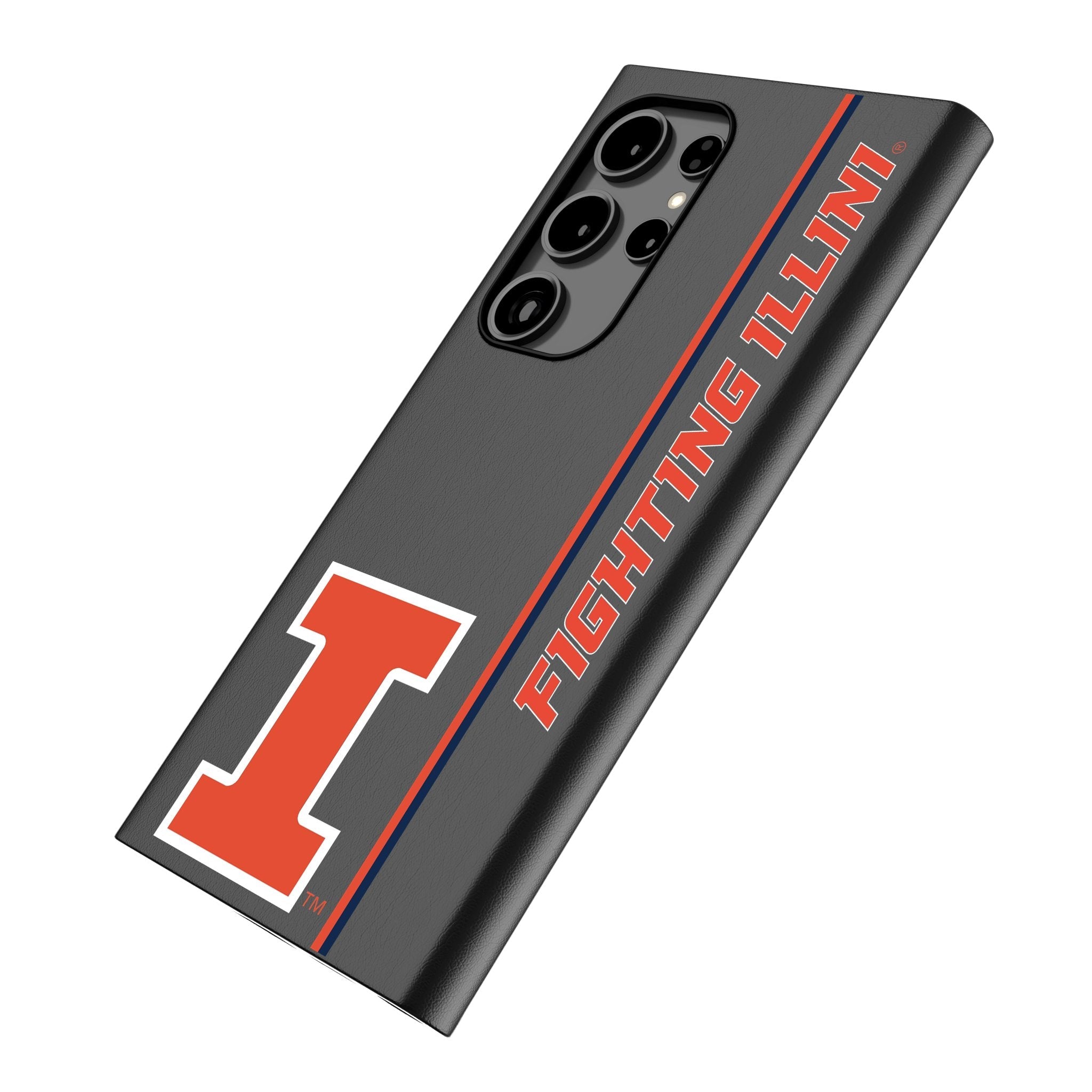University of Illinois Fighting Illini Sidebar MagSafe Compatible Phone Case for Samsung Galaxy