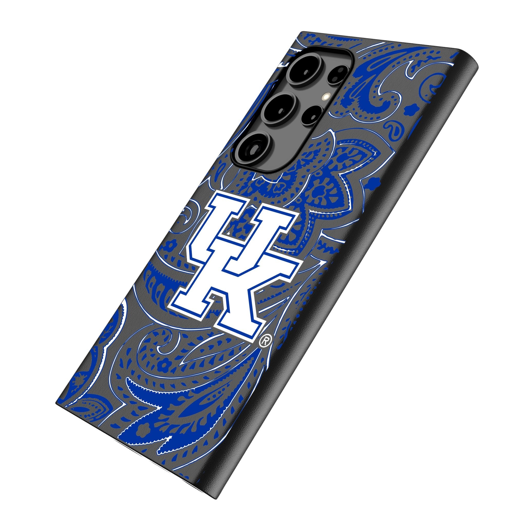 University of Kentucky Wildcats Paisley MagSafe Compatible Phone Case for Samsung Galaxy