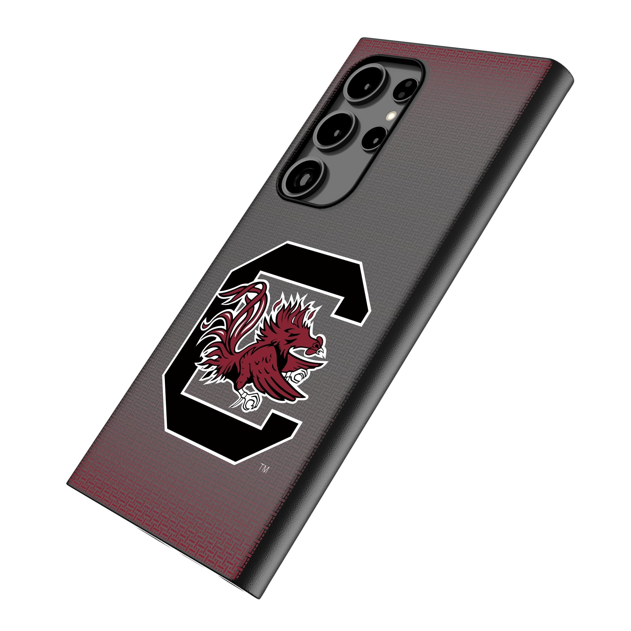 University of South Carolina Gamecocks Linen MagSafe Compatible Phone Case for Samsung Galaxy