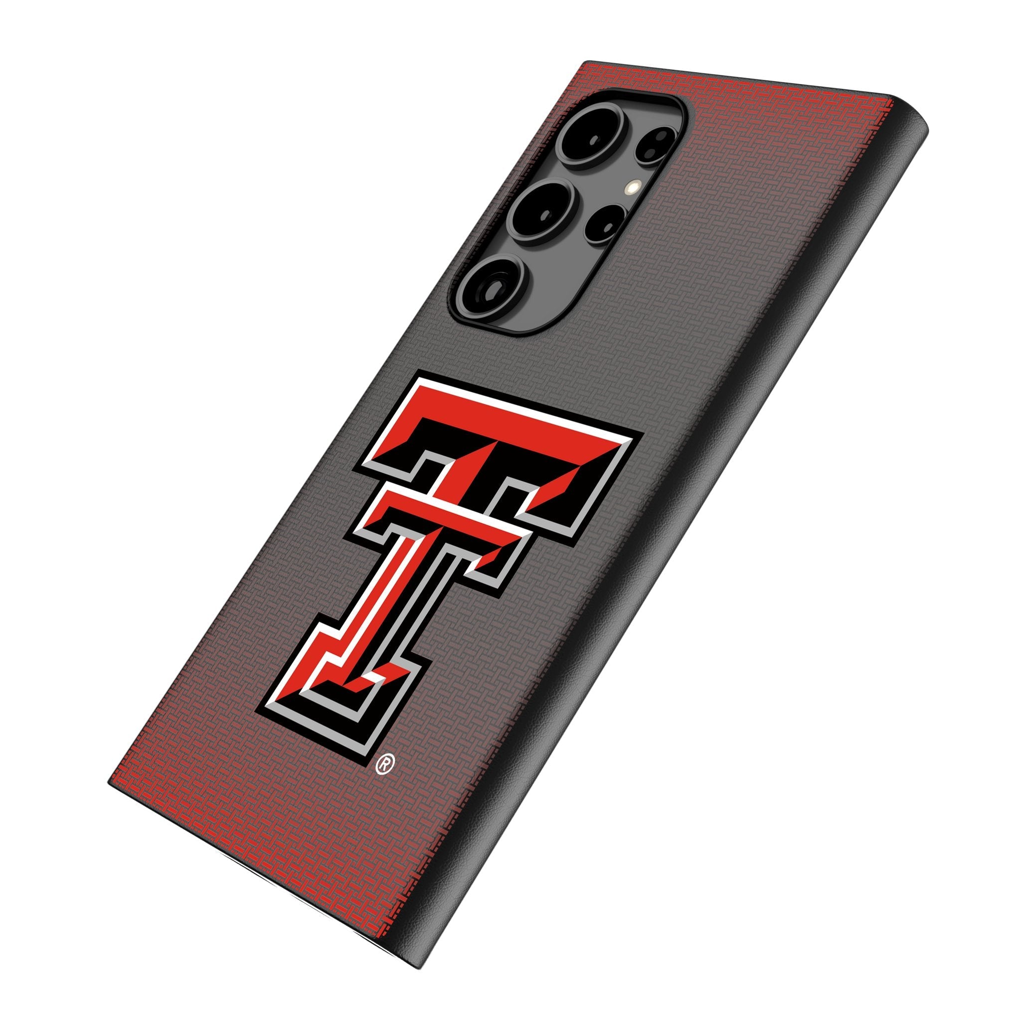 Texas Tech Red Raiders Linen MagSafe Compatible Phone Case for Samsung Galaxy