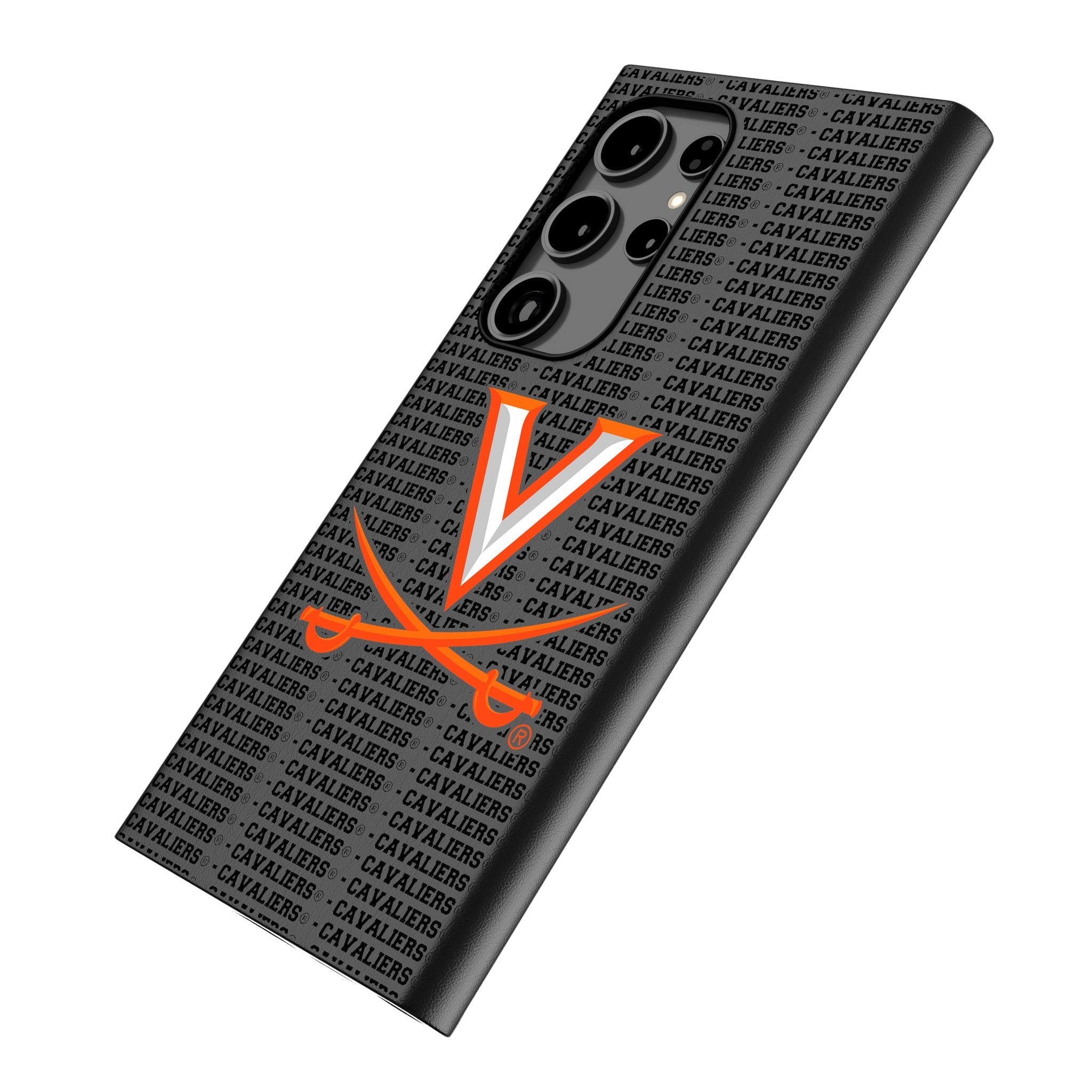 University of Virginia Cavaliers Text Backdrop MagSafe Compatible Phone Case for Samsung Galaxy