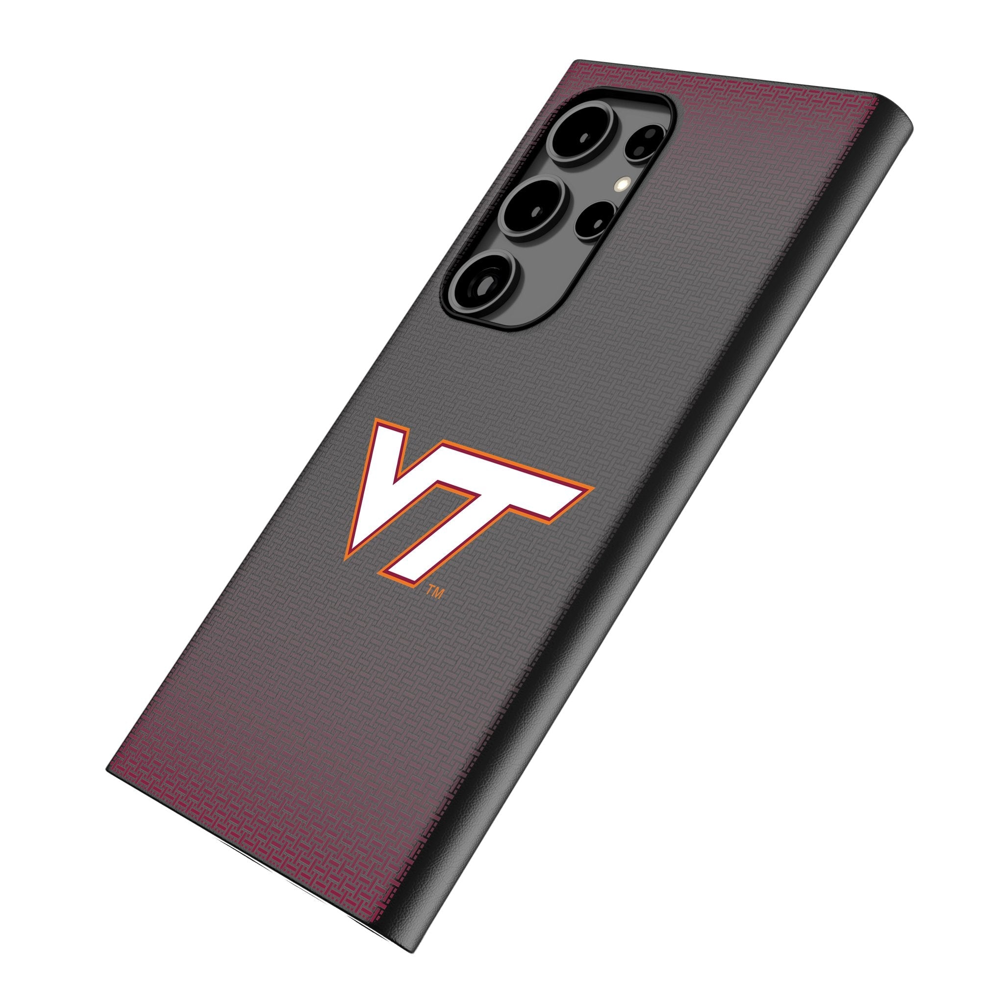Virginia Tech Hokies Linen MagSafe Compatible Phone Case for Samsung Galaxy 2