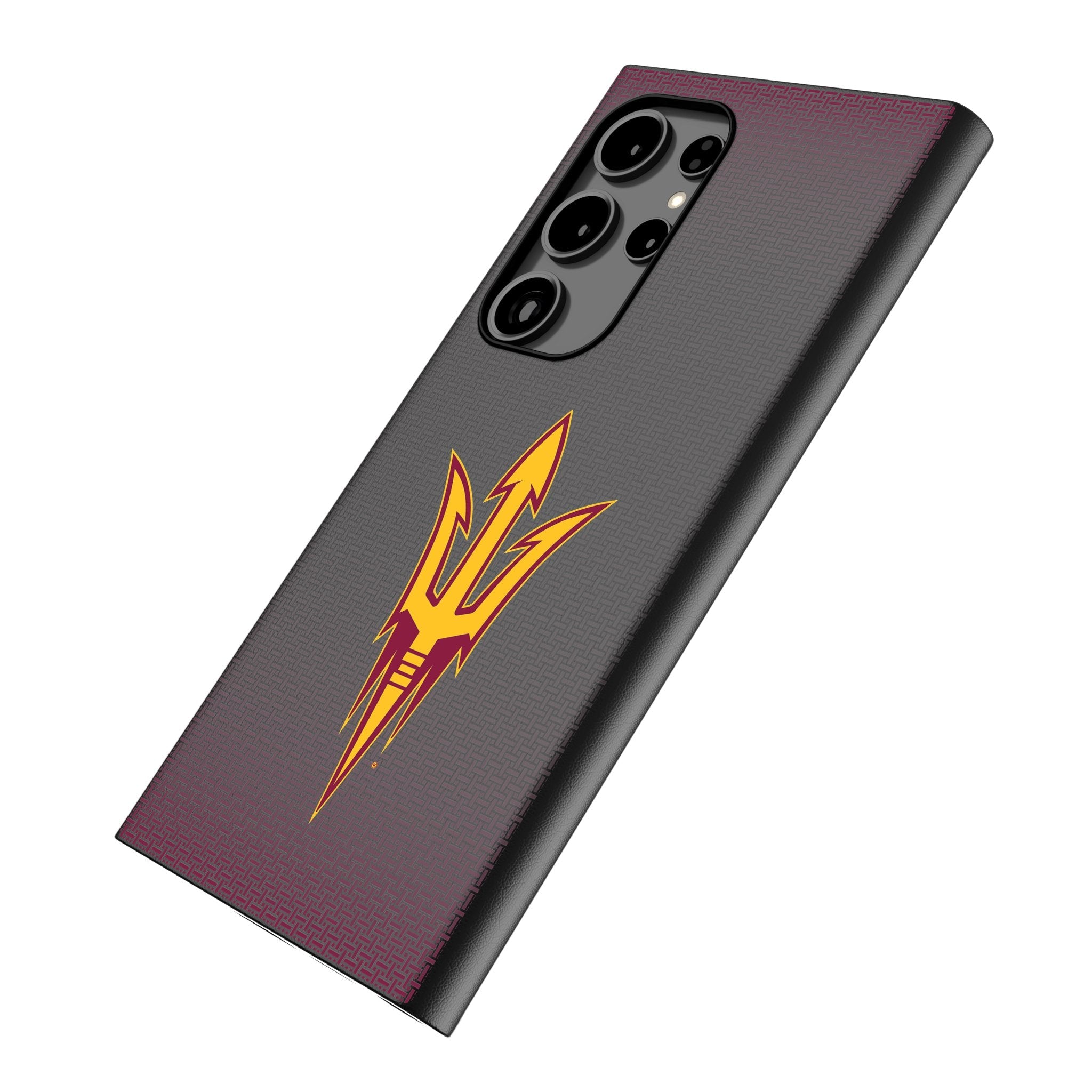 Arizona State University Sun Devils Linen MagSafe Compatible Phone Case for Samsung Galaxy 2