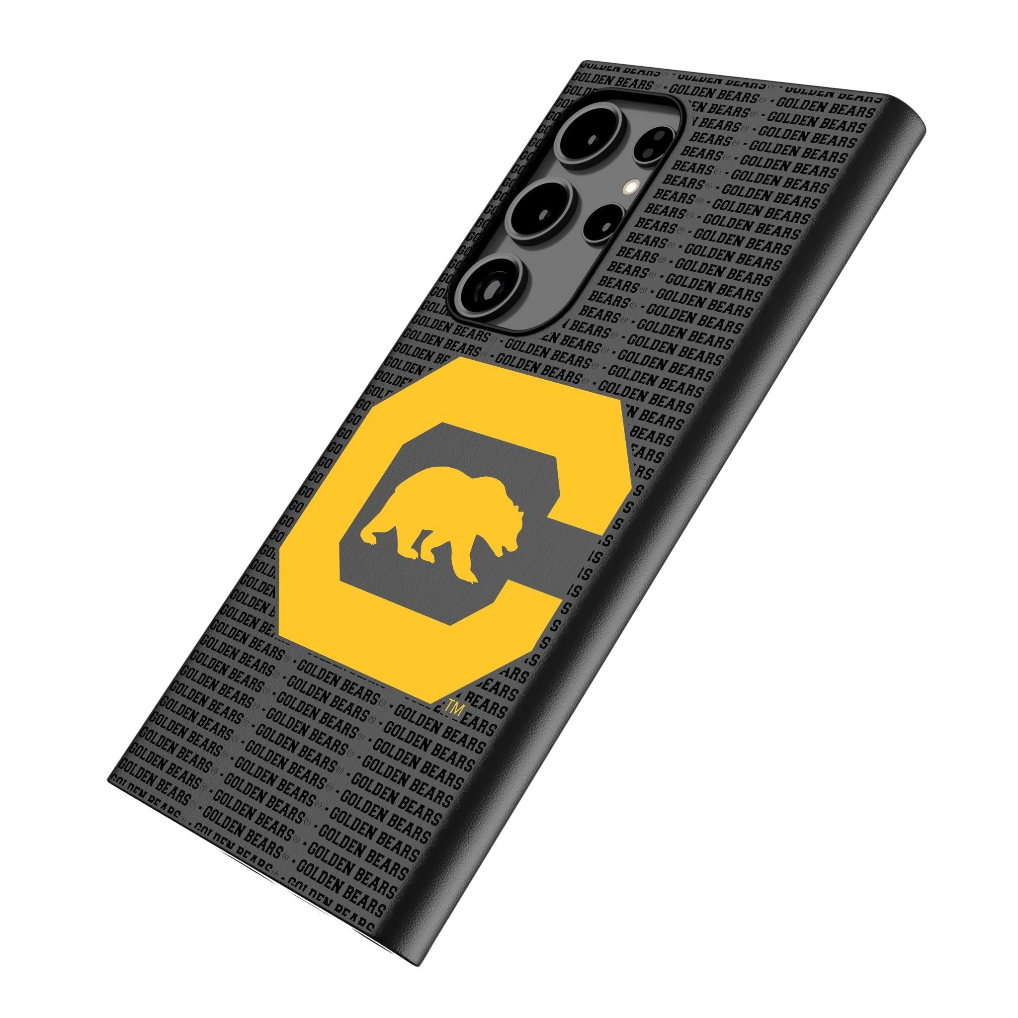 University of California Berkeley Golden Bears Text Backdrop MagSafe Compatible Phone Case for Samsung Galaxy 2