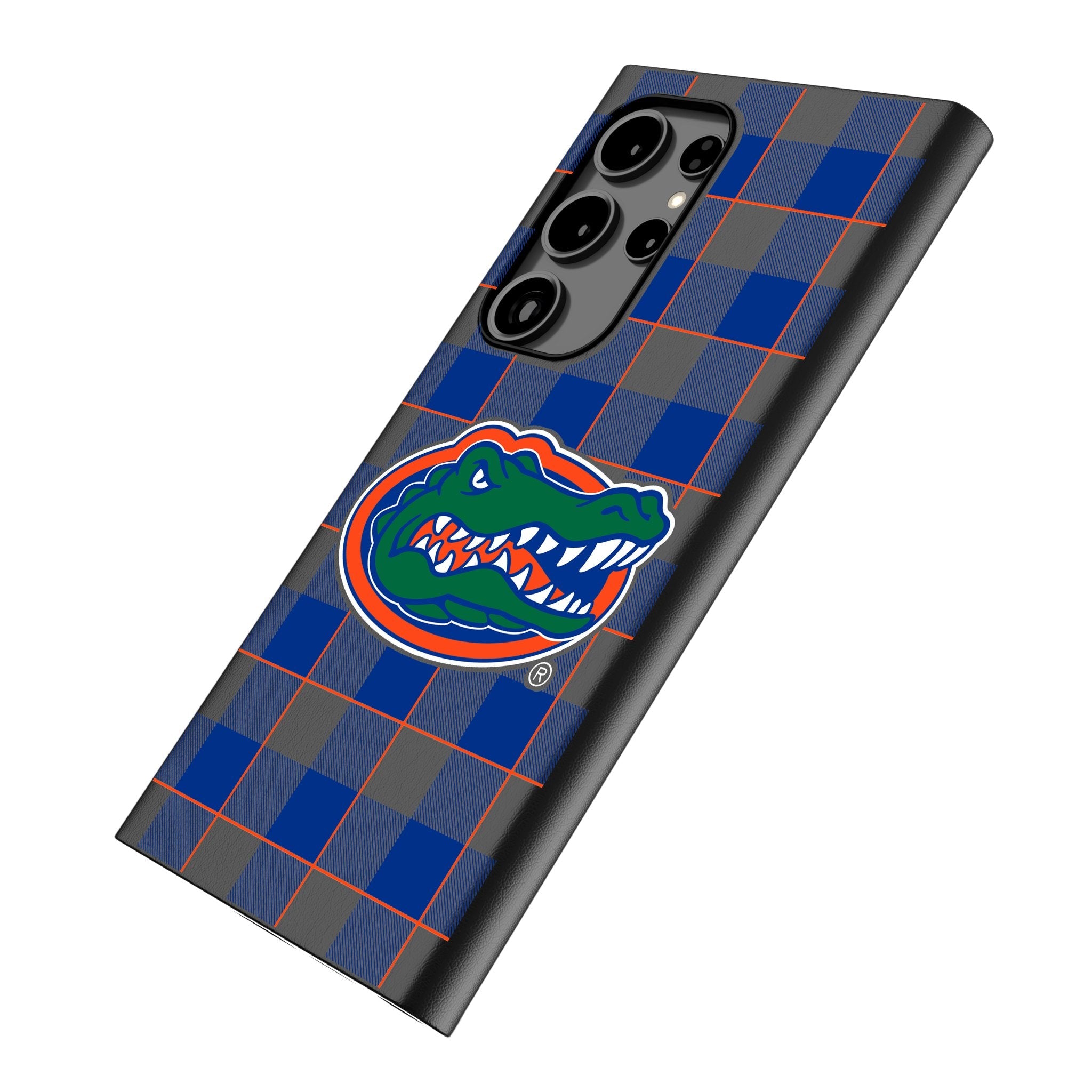 University of Florida Gators Plaid MagSafe Compatible Phone Case for Samsung Galaxy 2