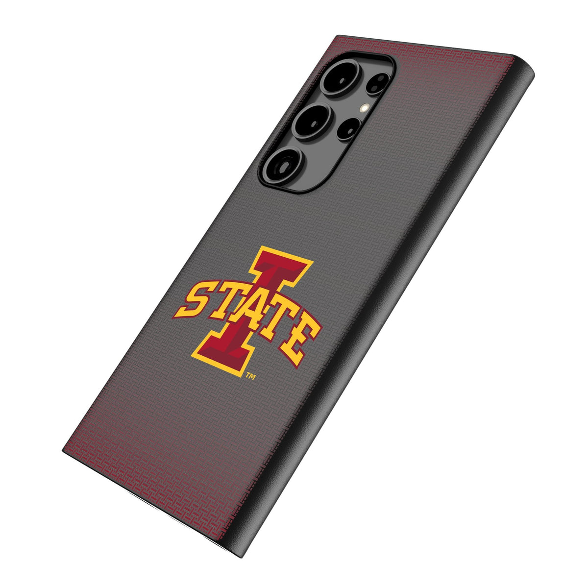 Iowa State University Cyclones Linen MagSafe Compatible Phone Case for Samsung Galaxy