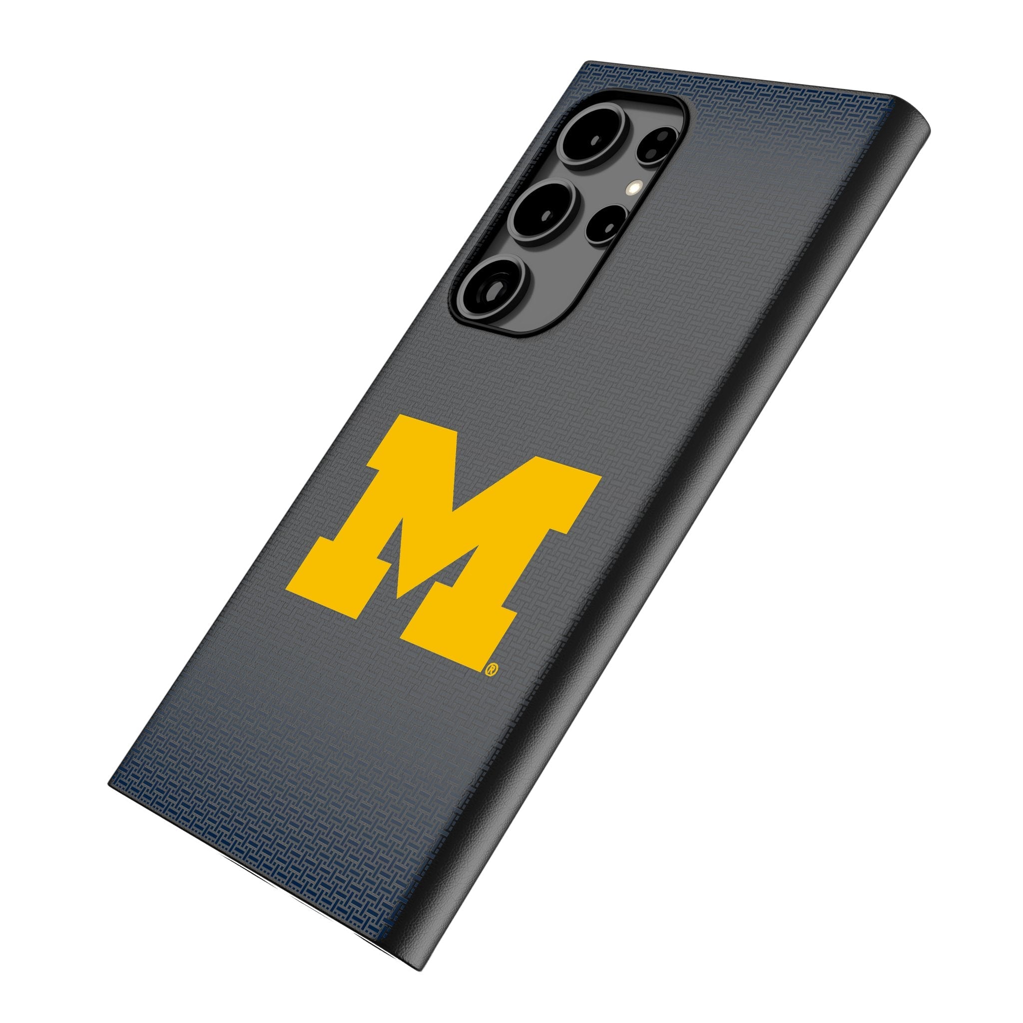 University of Michigan Wolverines Linen MagSafe Compatible Phone Case for Samsung Galaxy 2