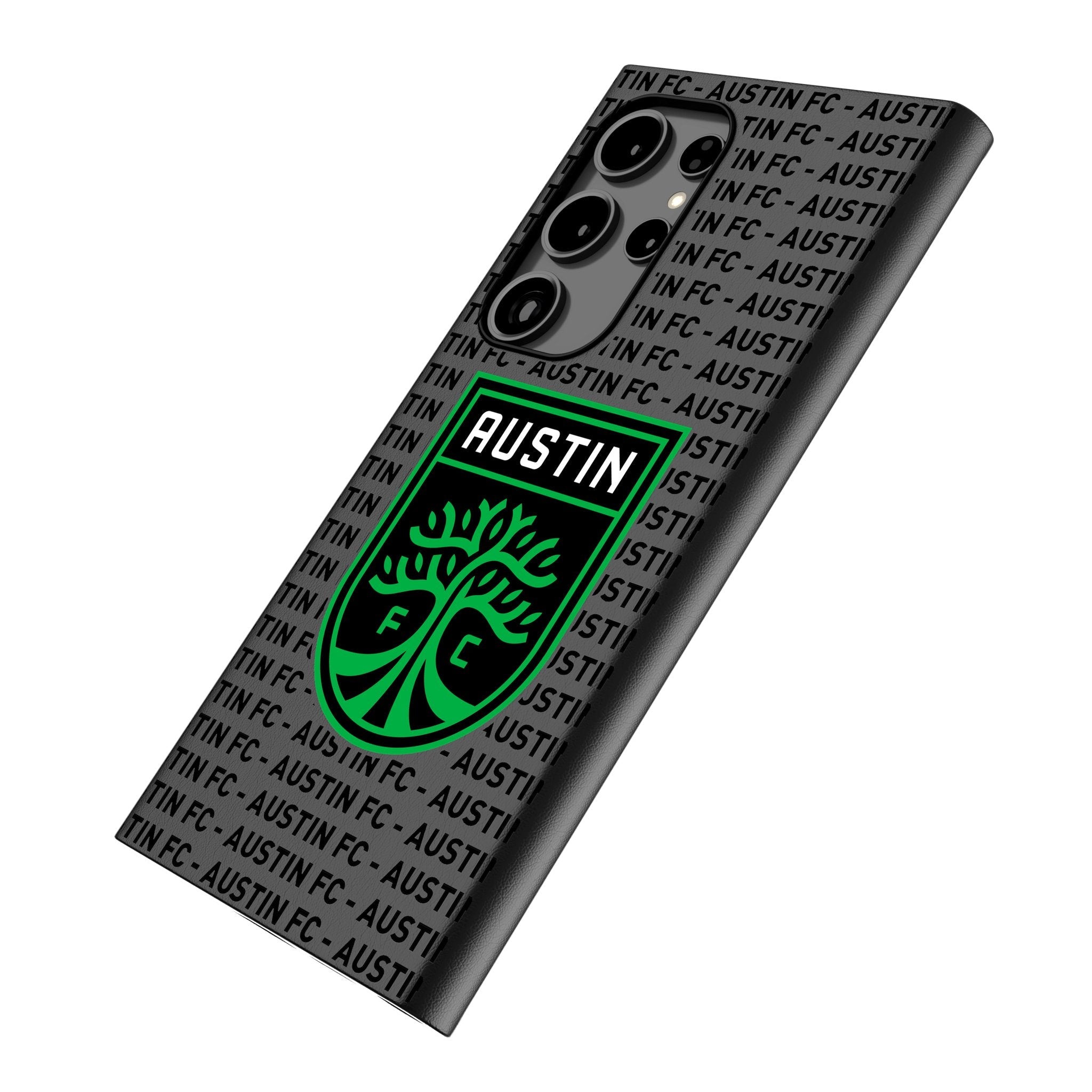 Austin FC Text Backdrop MagSafe Compatible Phone Case for Samsung Galaxy