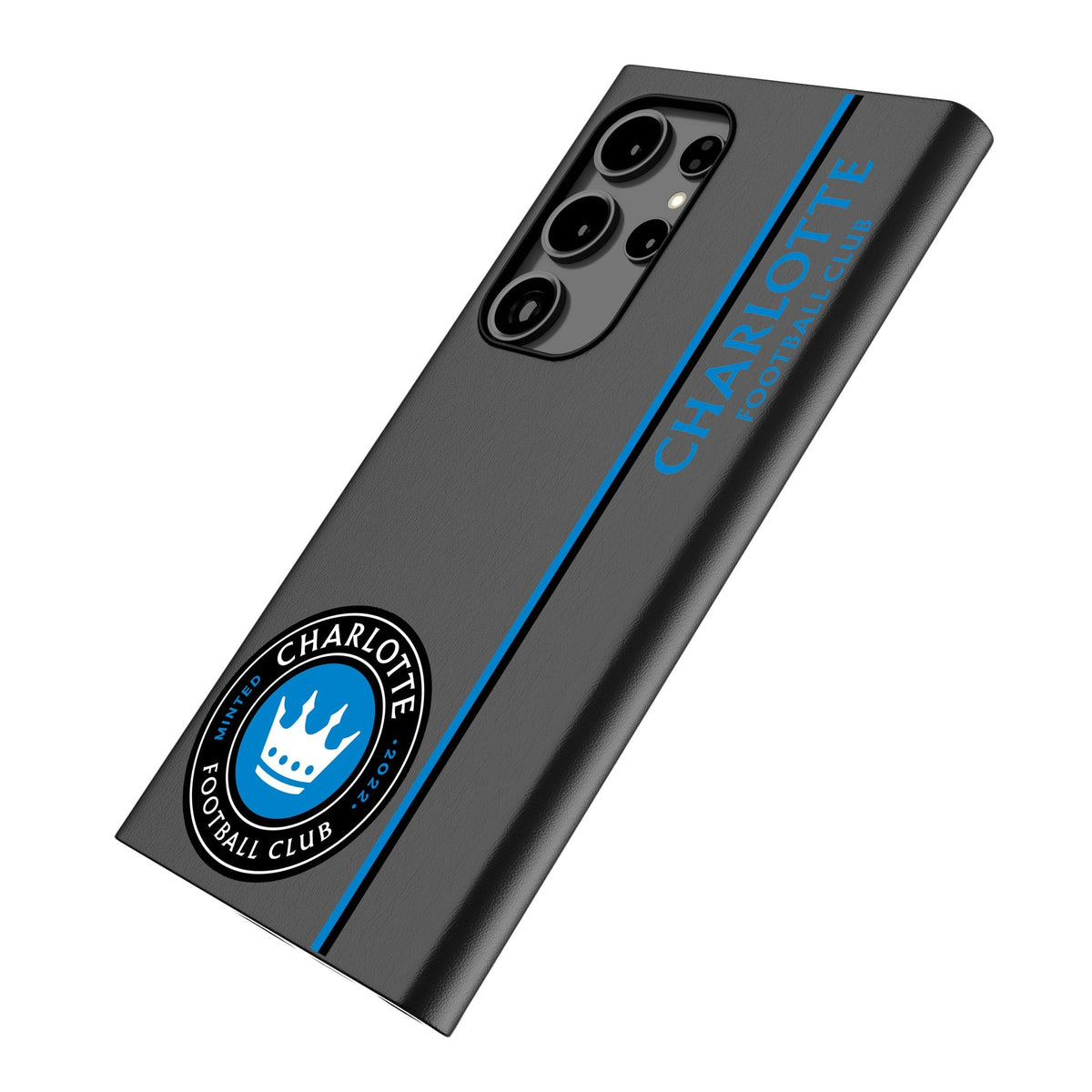 Charlotte FC Sidebar MagSafe Compatible Phone Case for Samsung Galaxy