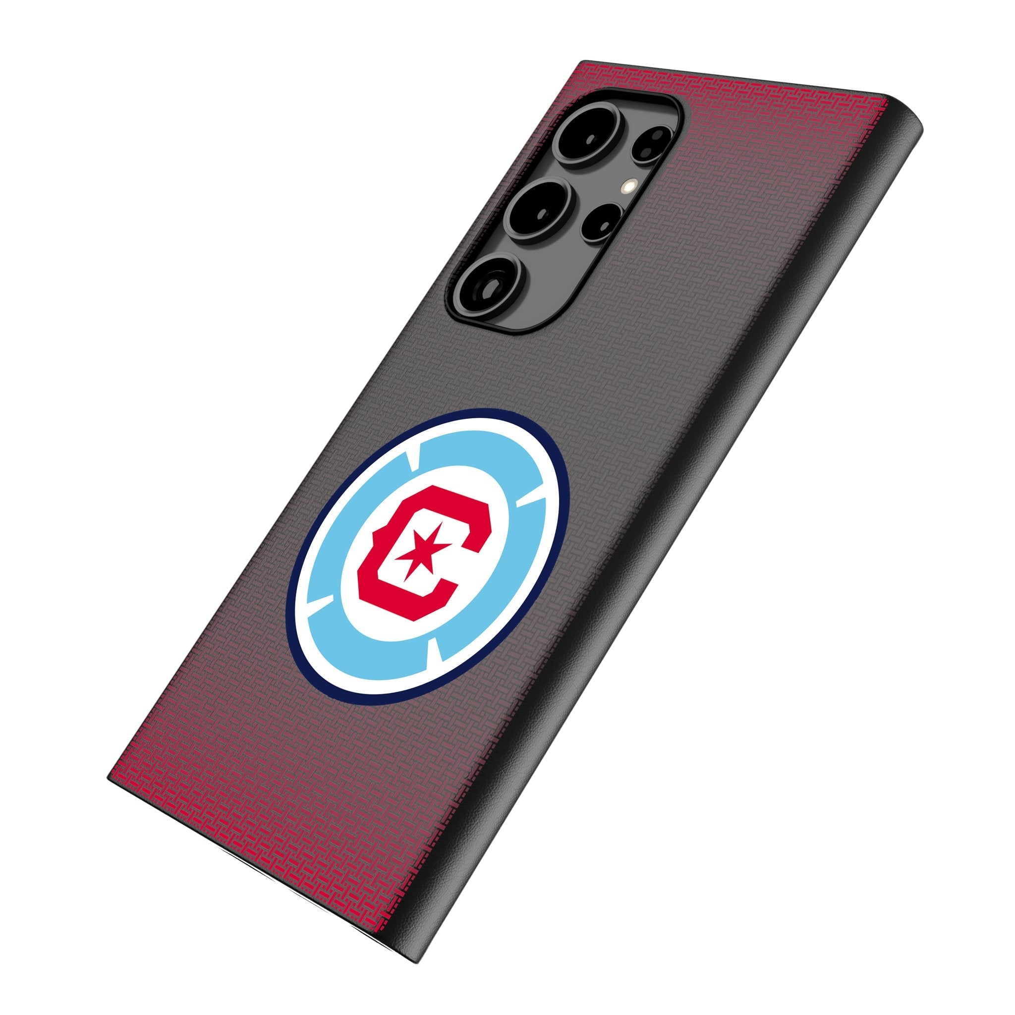 Chicago Fire Linen MagSafe Compatible Phone Case for Samsung Galaxy