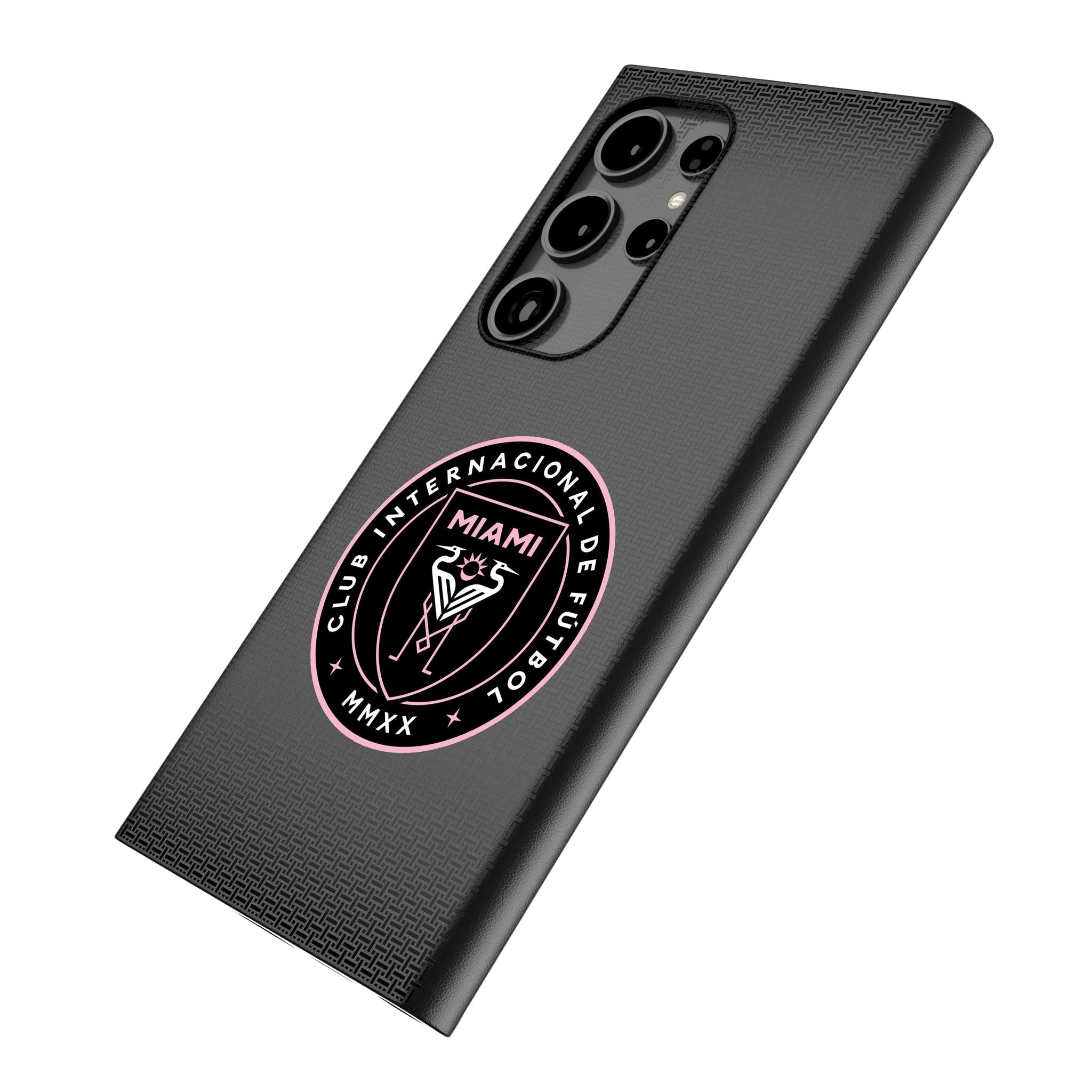 Inter Miami CF Linen MagSafe Compatible Phone Case for Samsung Galaxy 2