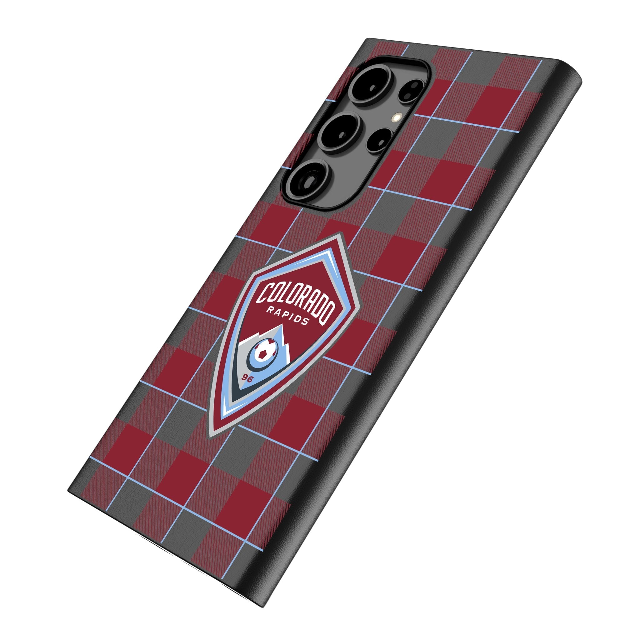 Colorado Rapids Plaid MagSafe Compatible Phone Case for Samsung Galaxy