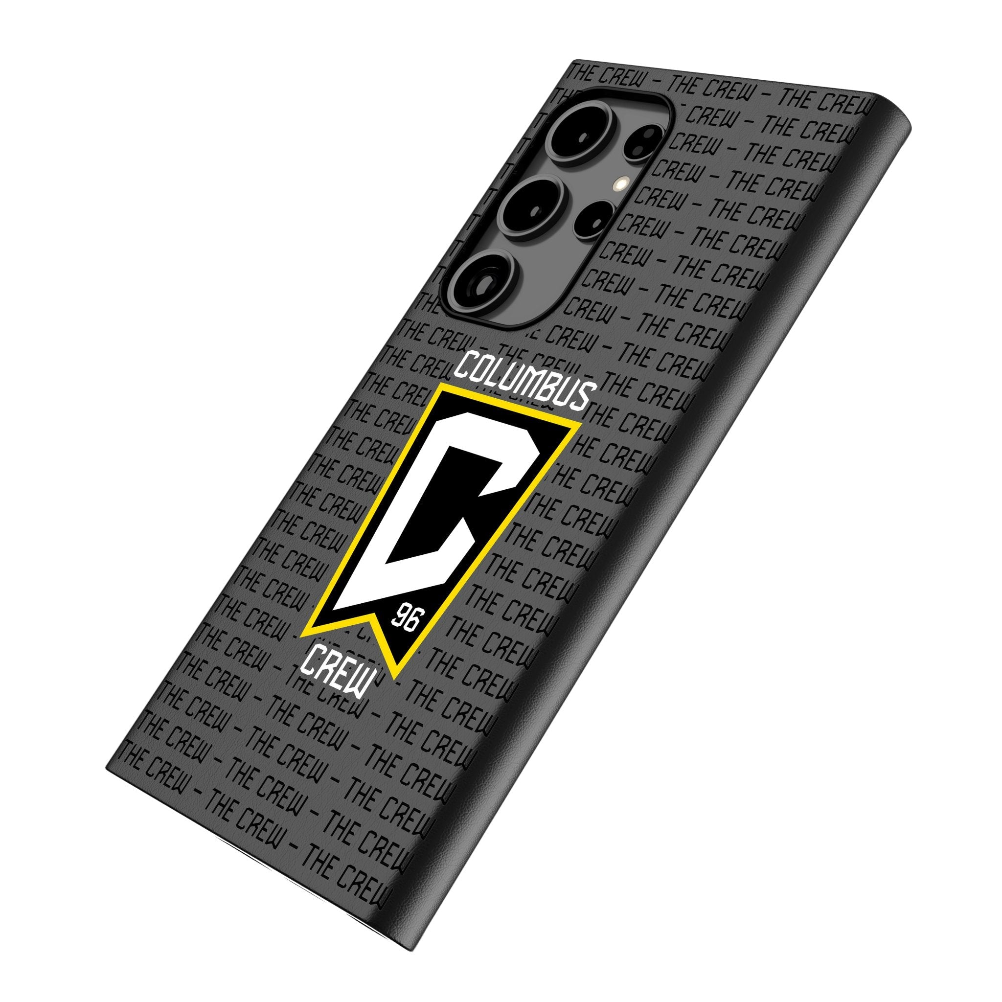 Columbus Crew Text Backdrop MagSafe Compatible Phone Case for Samsung Galaxy