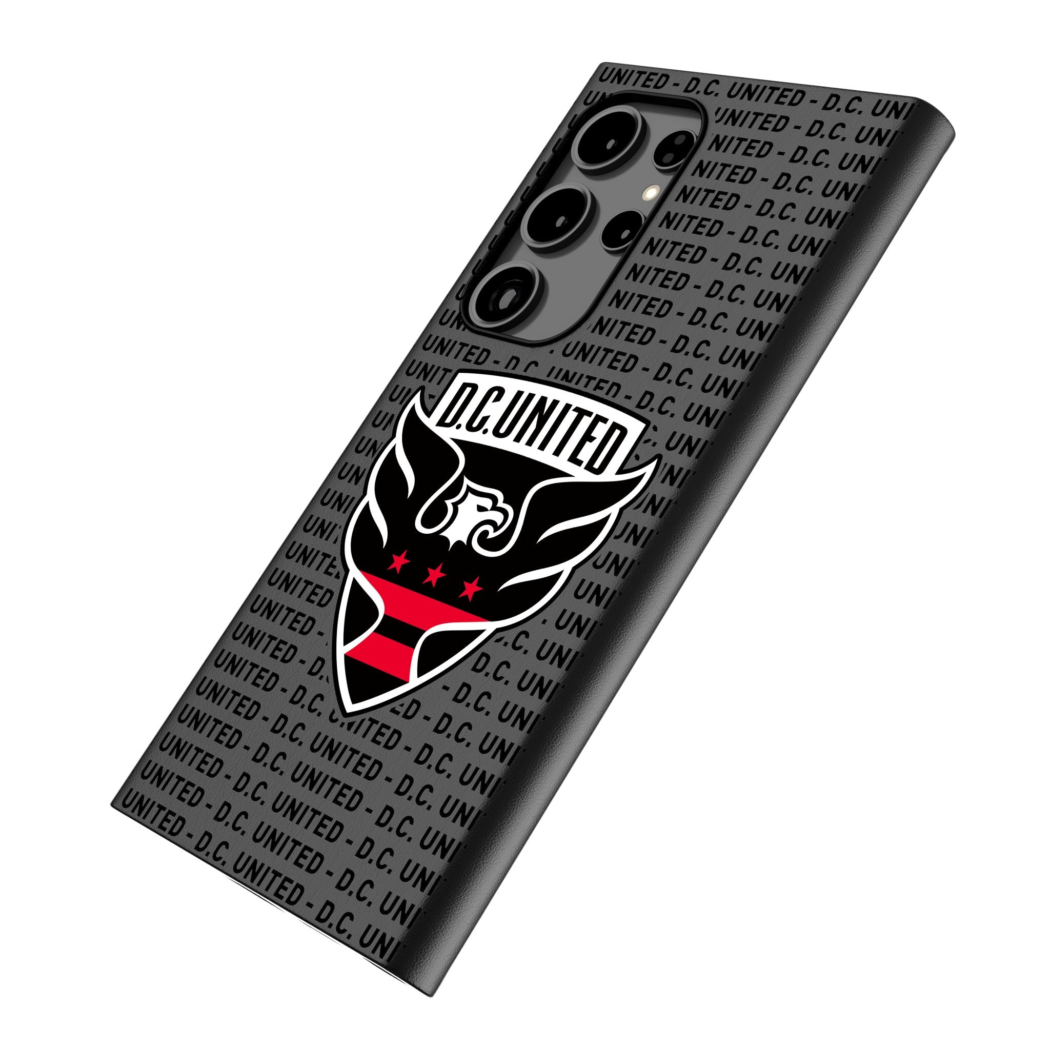 DC United Text Backdrop MagSafe Compatible Phone Case for Samsung Galaxy