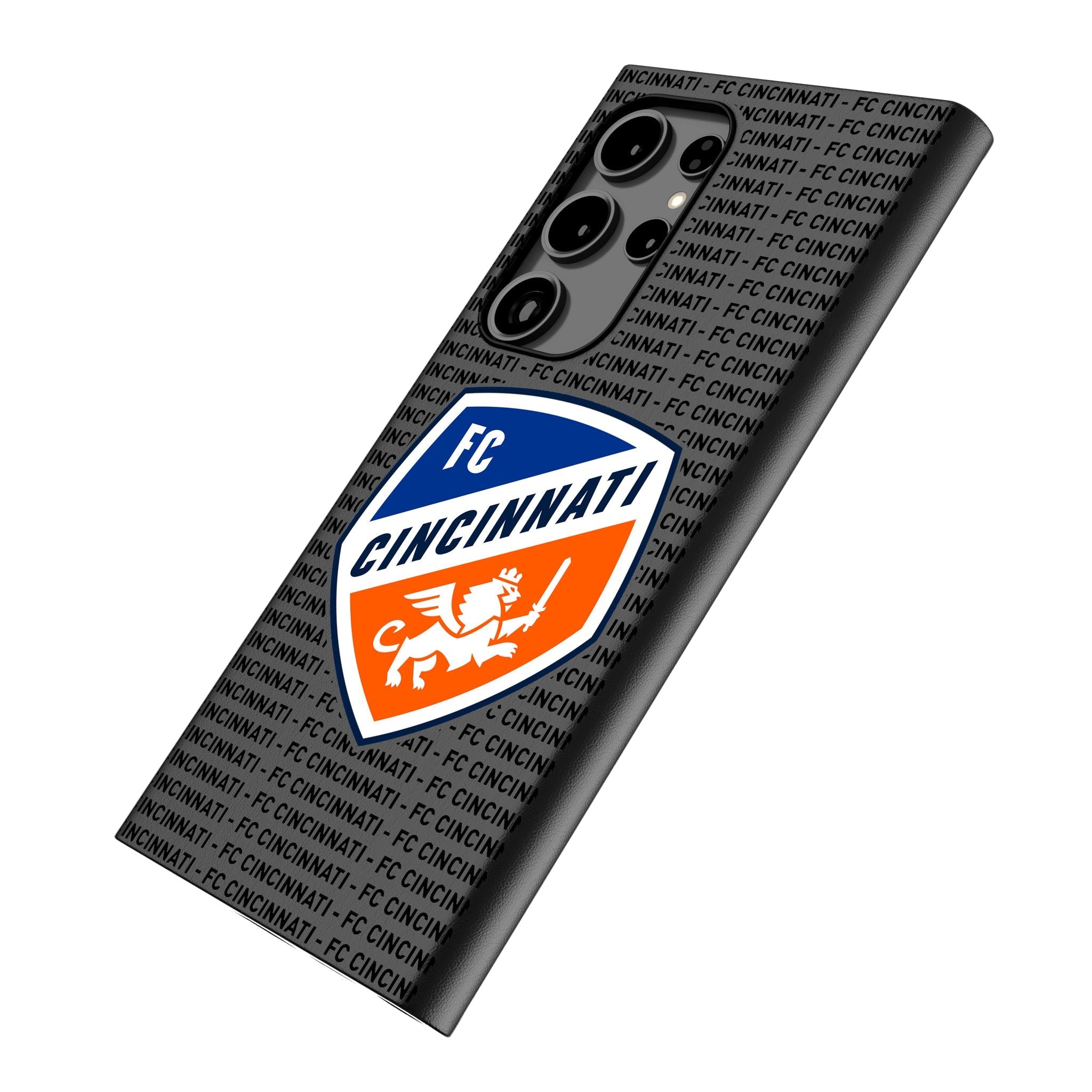 FC Cincinnati Text Backdrop MagSafe Compatible Phone Case for Samsung Galaxy