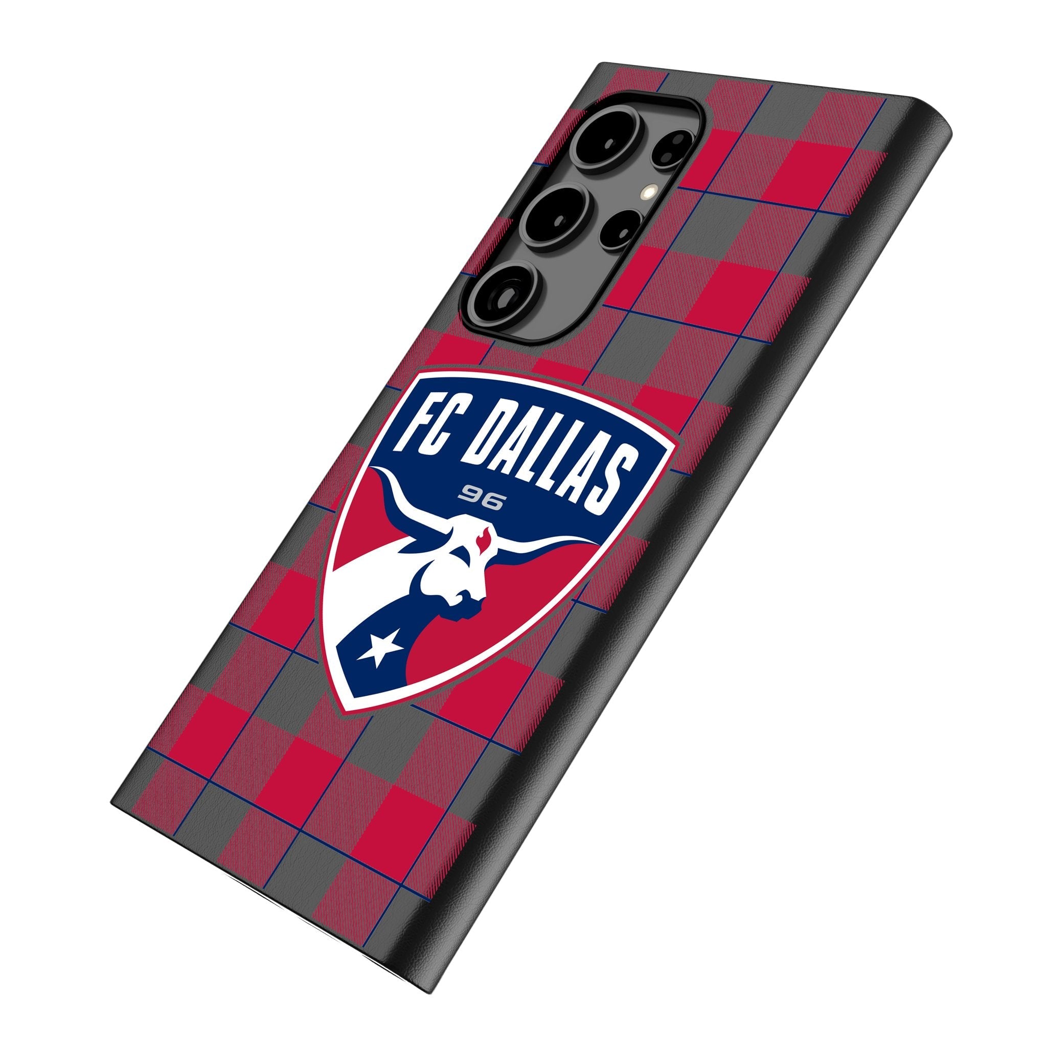 FC Dallas Plaid MagSafe Compatible Phone Case for Samsung Galaxy