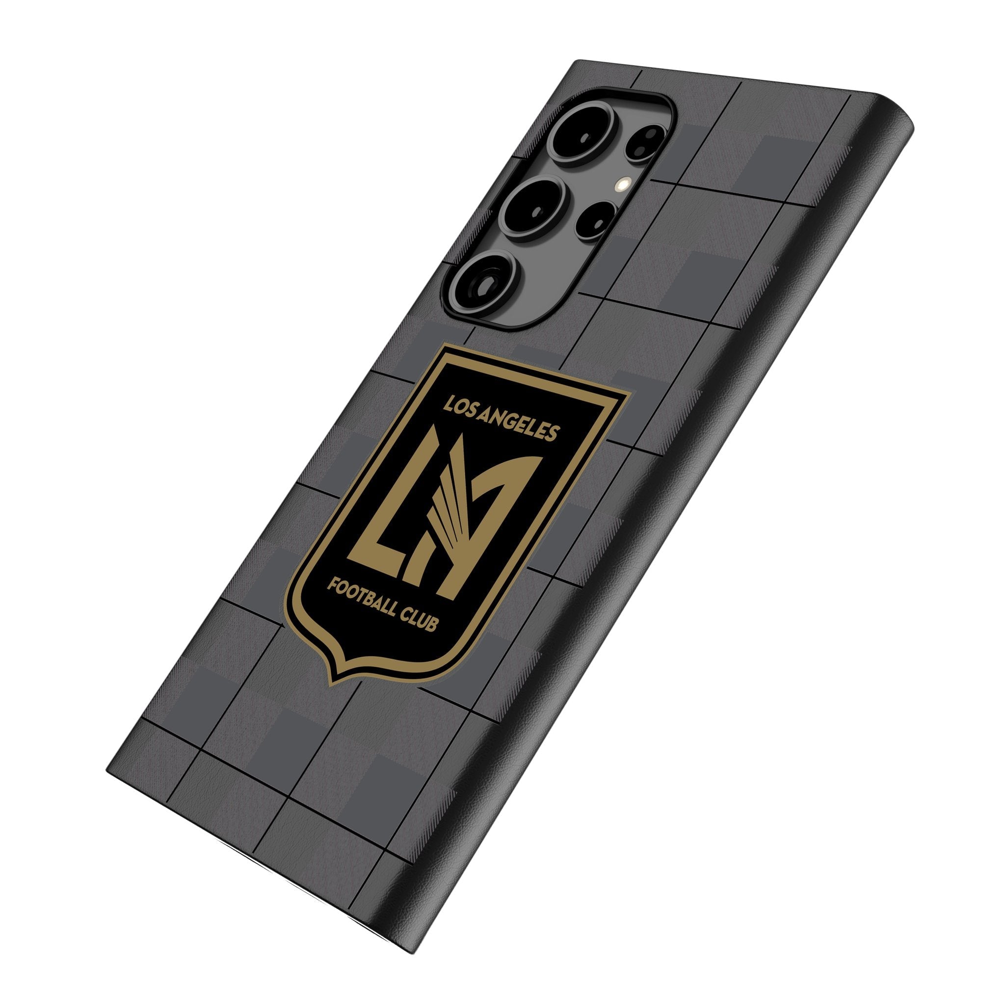 Los Angeles Football Club Plaid MagSafe Compatible Phone Case for Samsung Galaxy