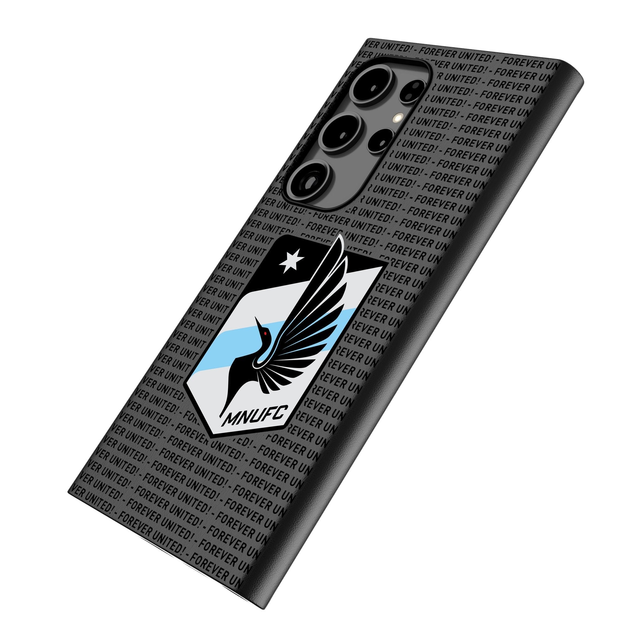 Minnesota United FC Text Backdrop MagSafe Compatible Phone Case for Samsung Galaxy