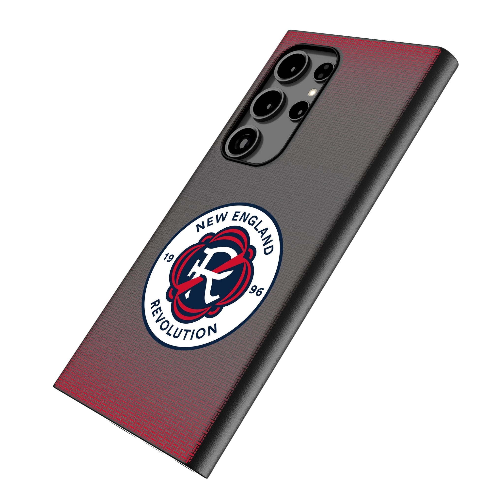 New England Revolution Linen MagSafe Compatible Phone Case for Samsung Galaxy