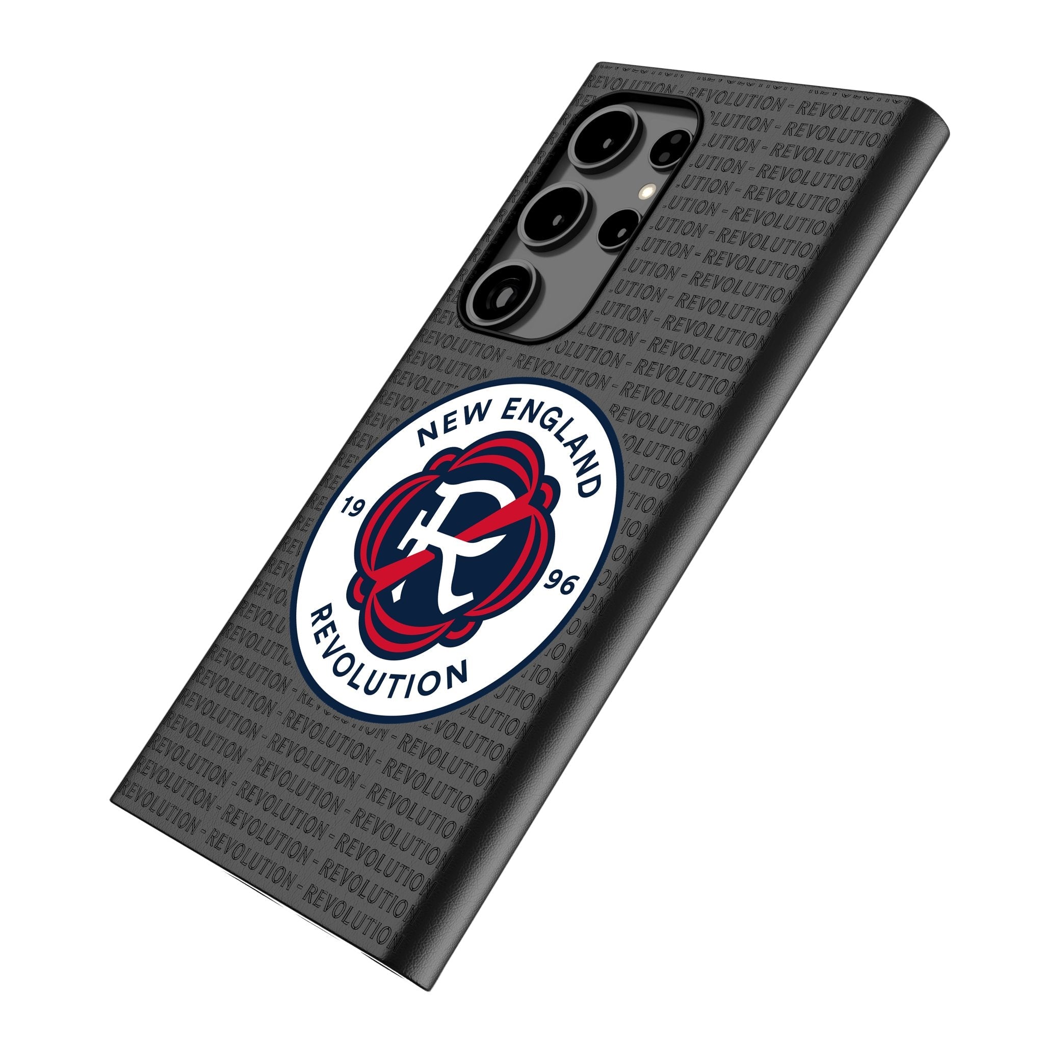 New England Revolution Text Backdrop MagSafe Compatible Phone Case for Samsung Galaxy 2