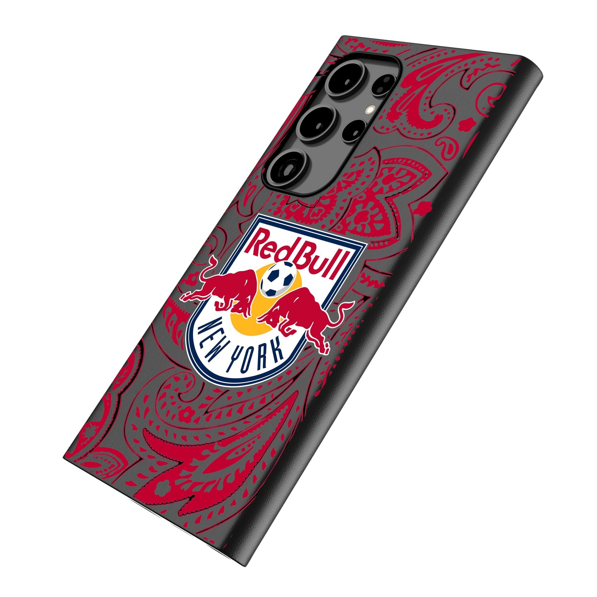 New York Red Bulls Paisley MagSafe Compatible Phone Case for Samsung Galaxy