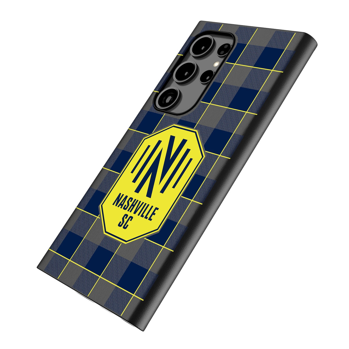 Nashville SC Plaid MagSafe Compatible Phone Case for Samsung Galaxy 2