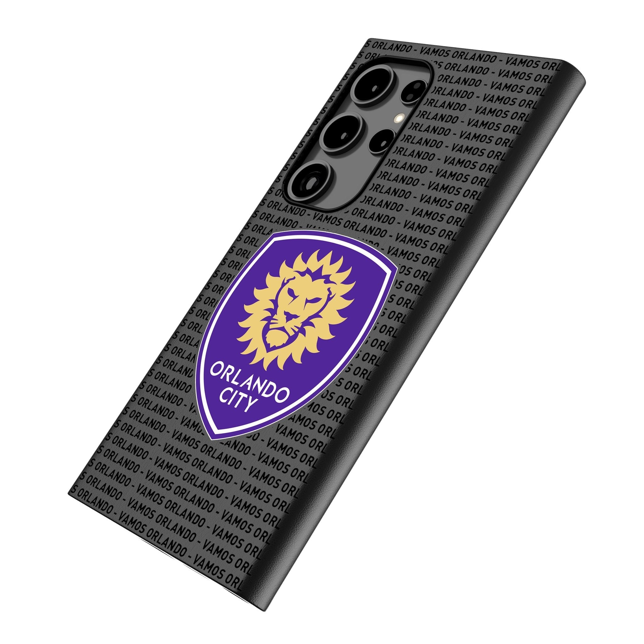 Orlando City Soccer Club Text Backdrop MagSafe Compatible Phone Case for Samsung Galaxy
