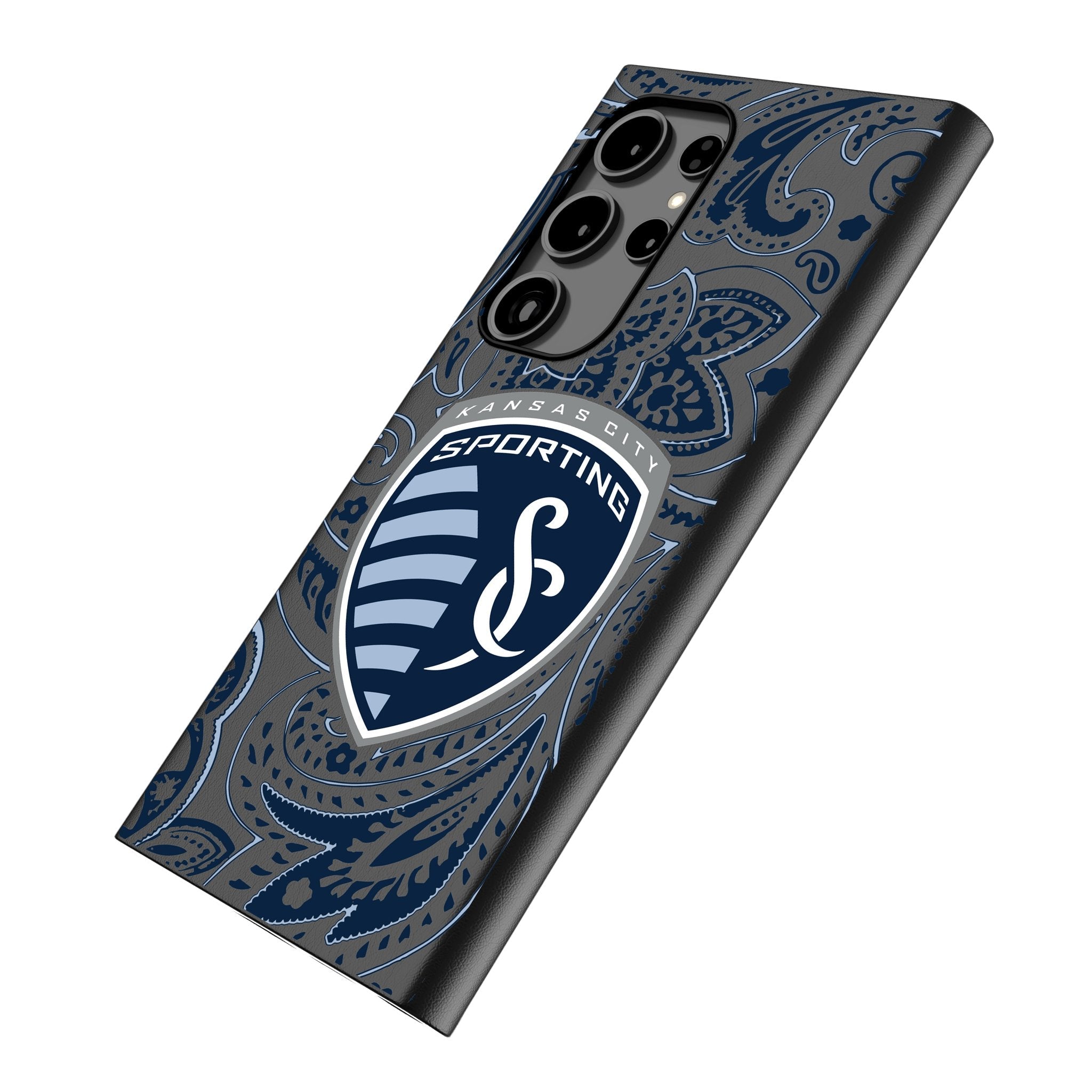 Sporting Kansas City Paisley MagSafe Compatible Phone Case for Samsung Galaxy