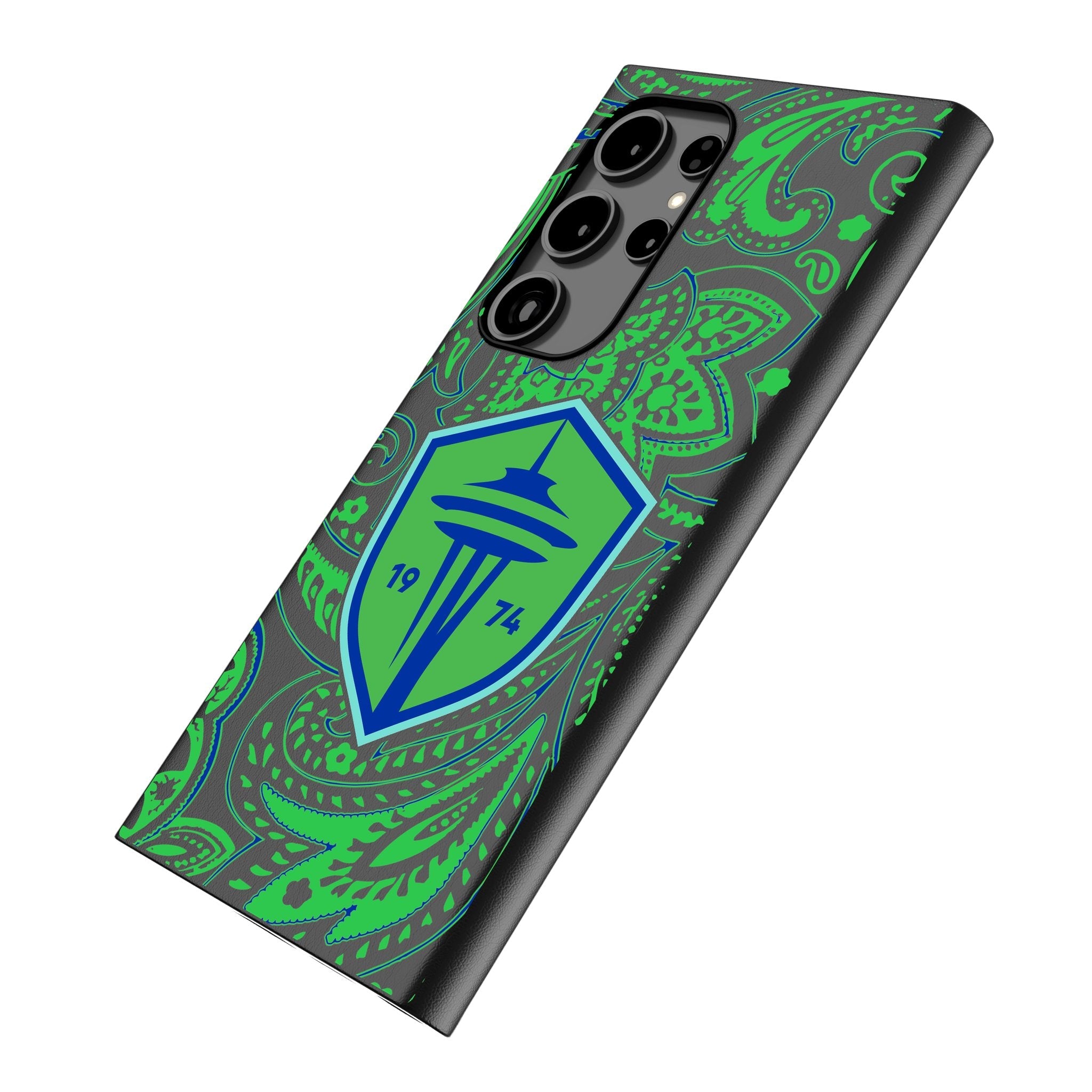 Seattle Sounders FC Paisley MagSafe Compatible Phone Case for Samsung Galaxy 2