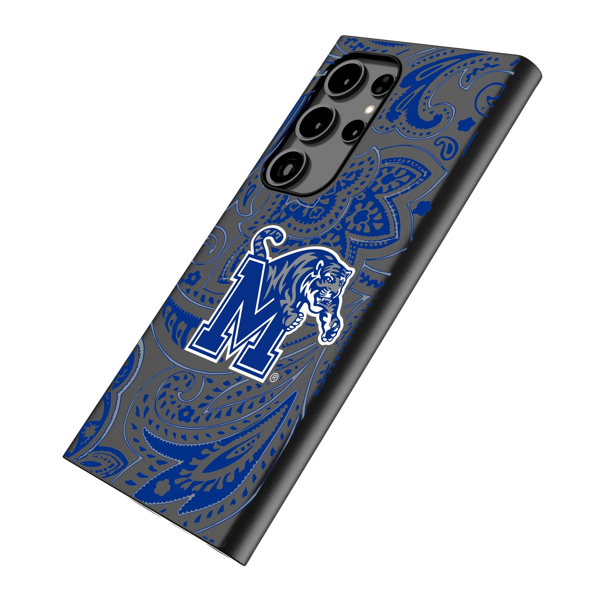 University of Memphis Tigers Paisley MagSafe Compatible Phone Case for Samsung Galaxy