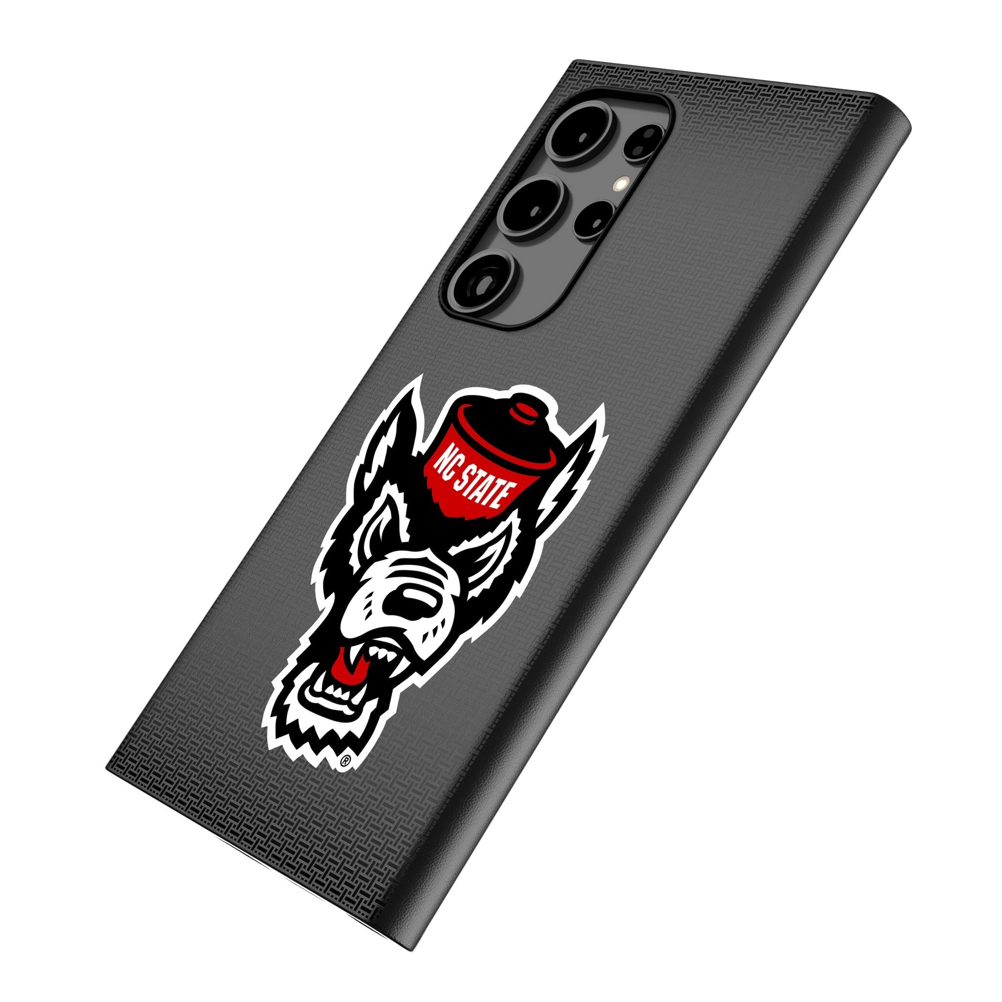 North Carolina State University Wolfpack Linen MagSafe Compatible Phone Case for Samsung Galaxy