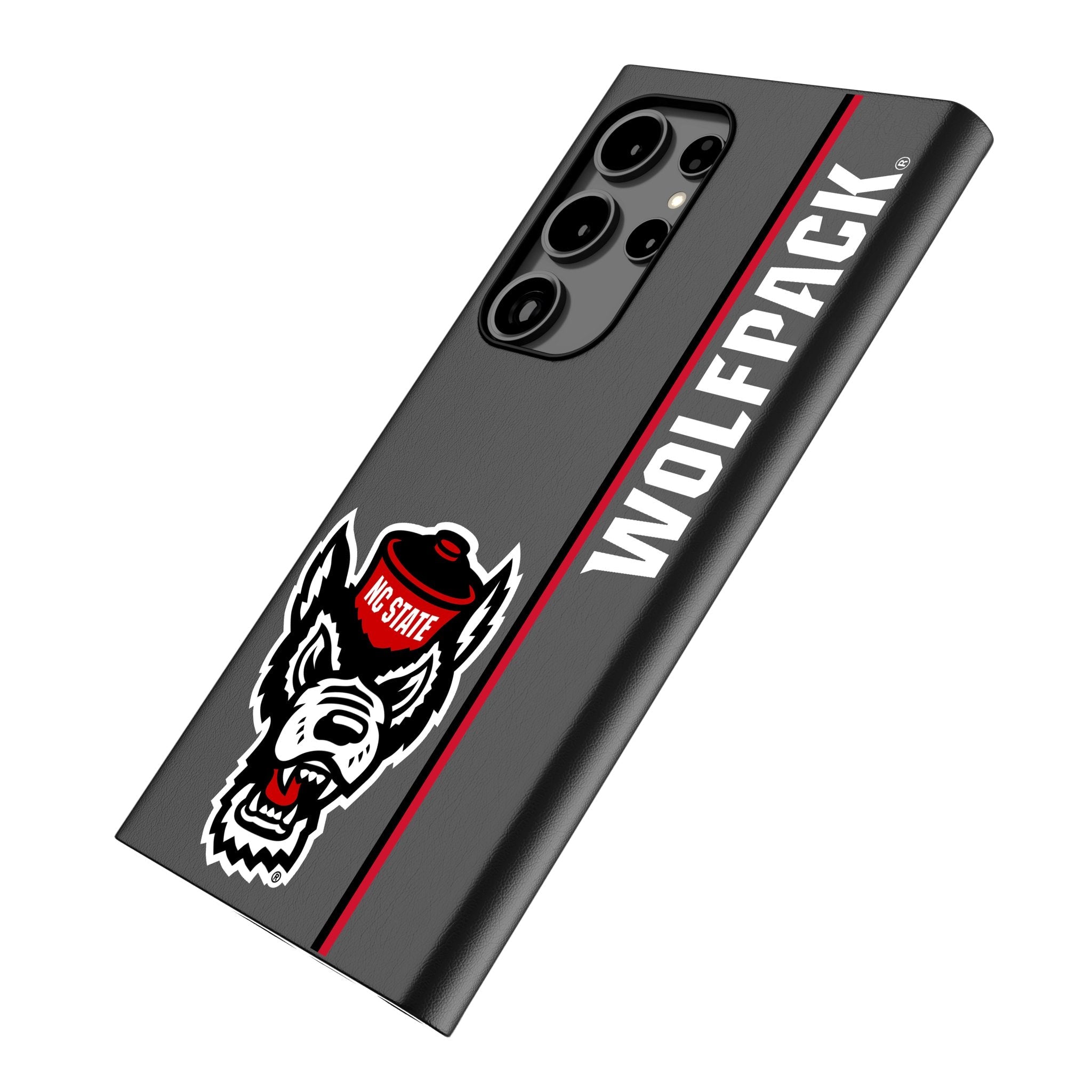 North Carolina State University Wolfpack Sidebar MagSafe Compatible Phone Case for Samsung Galaxy